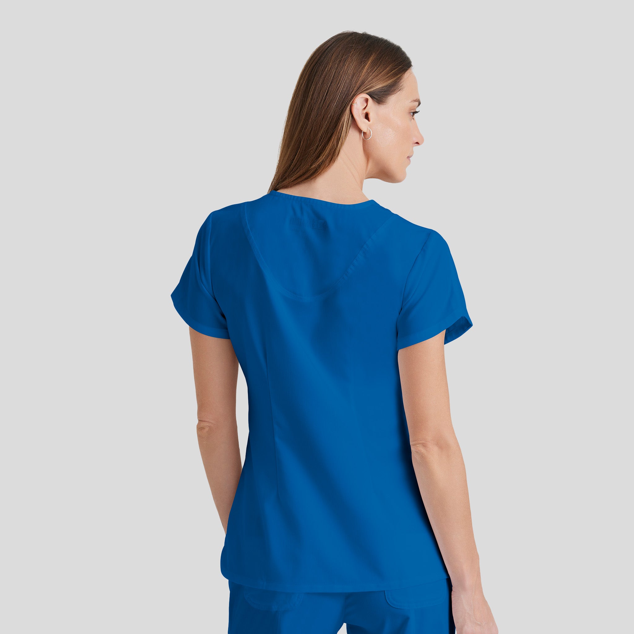 Cora 4-Pocket Scrub Top | Royal