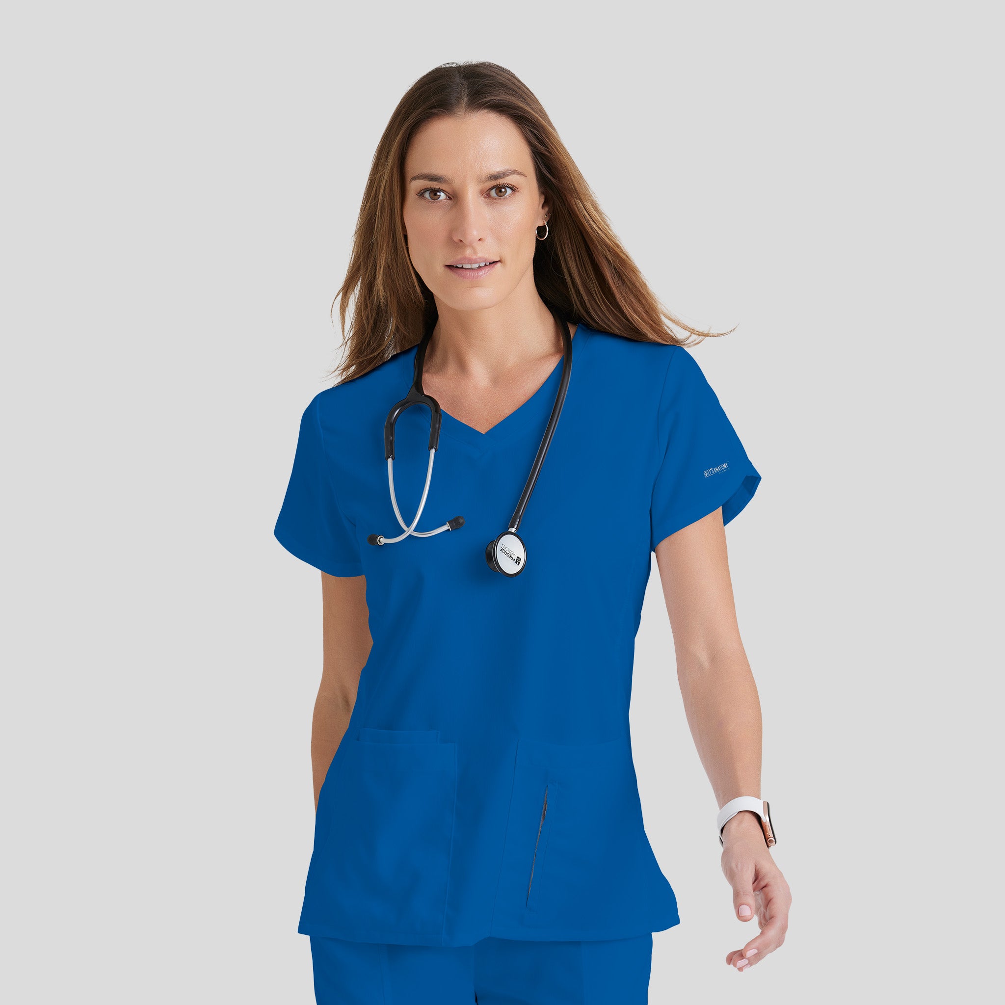 Cora 4-Pocket Scrub Top | Royal