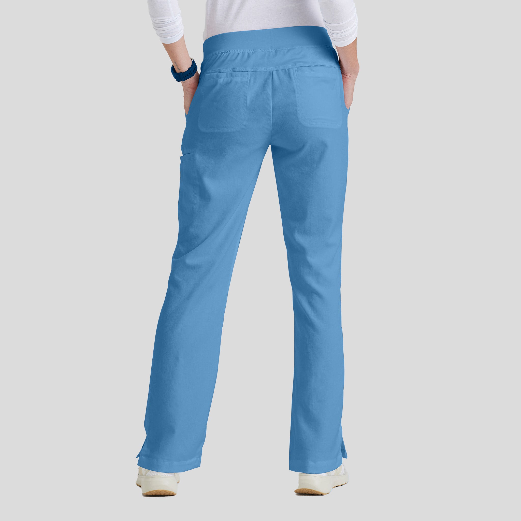 Mia 6-Pocket Low-Rise Straight Leg Scrub Pant | Ciel