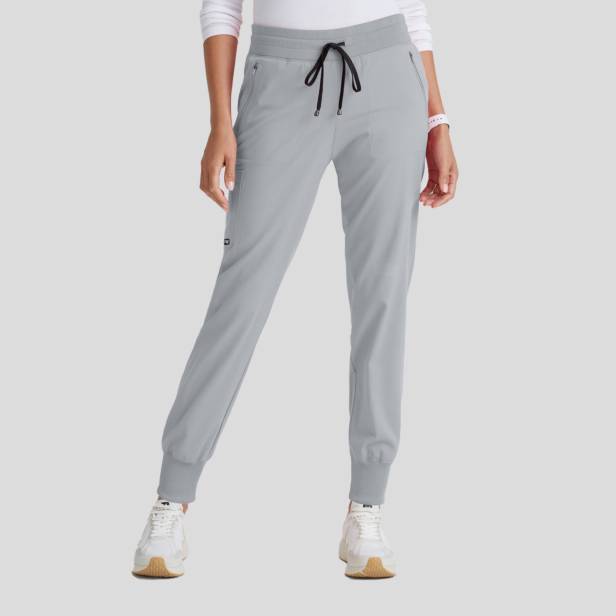 Eden 5-Pocket Mid-Rise Jogger Scrub Pant | Moonstruck