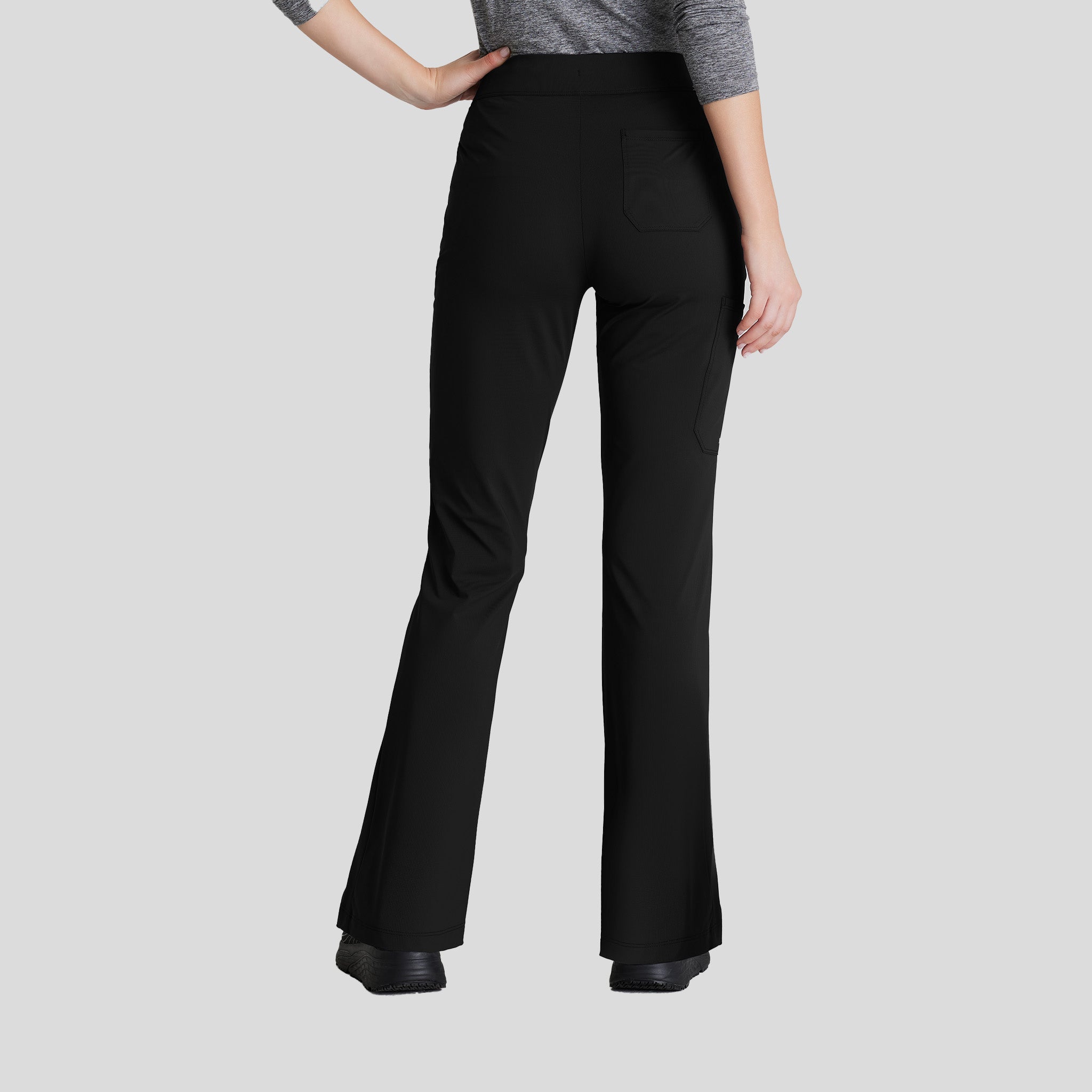 Glide 4-Pocket Fit and Flare Pant | Black
