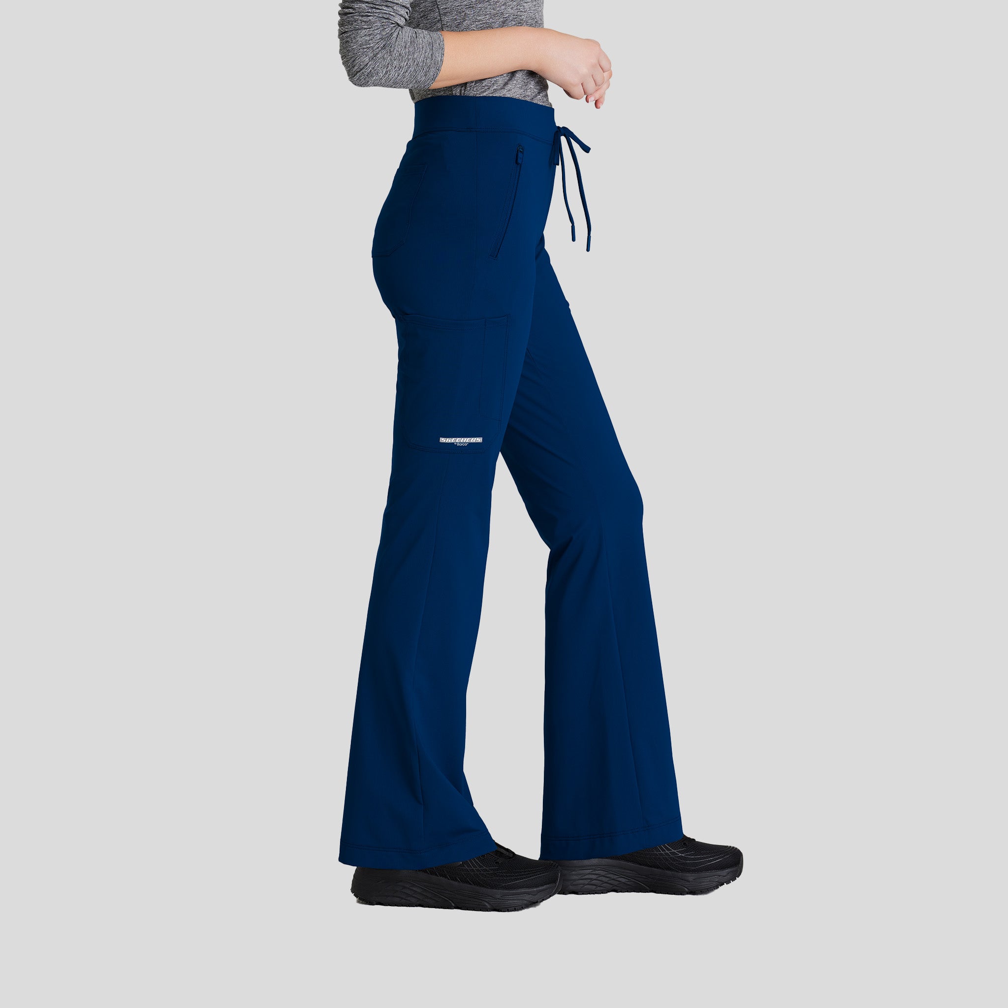Glide 4-Pocket Fit and Flare Pant | Navy