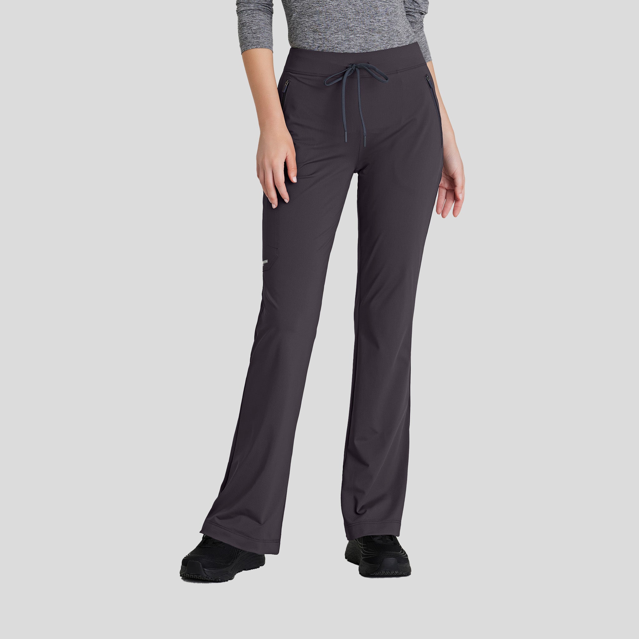 Glide 4-Pocket Fit and Flare Pant | Pewter