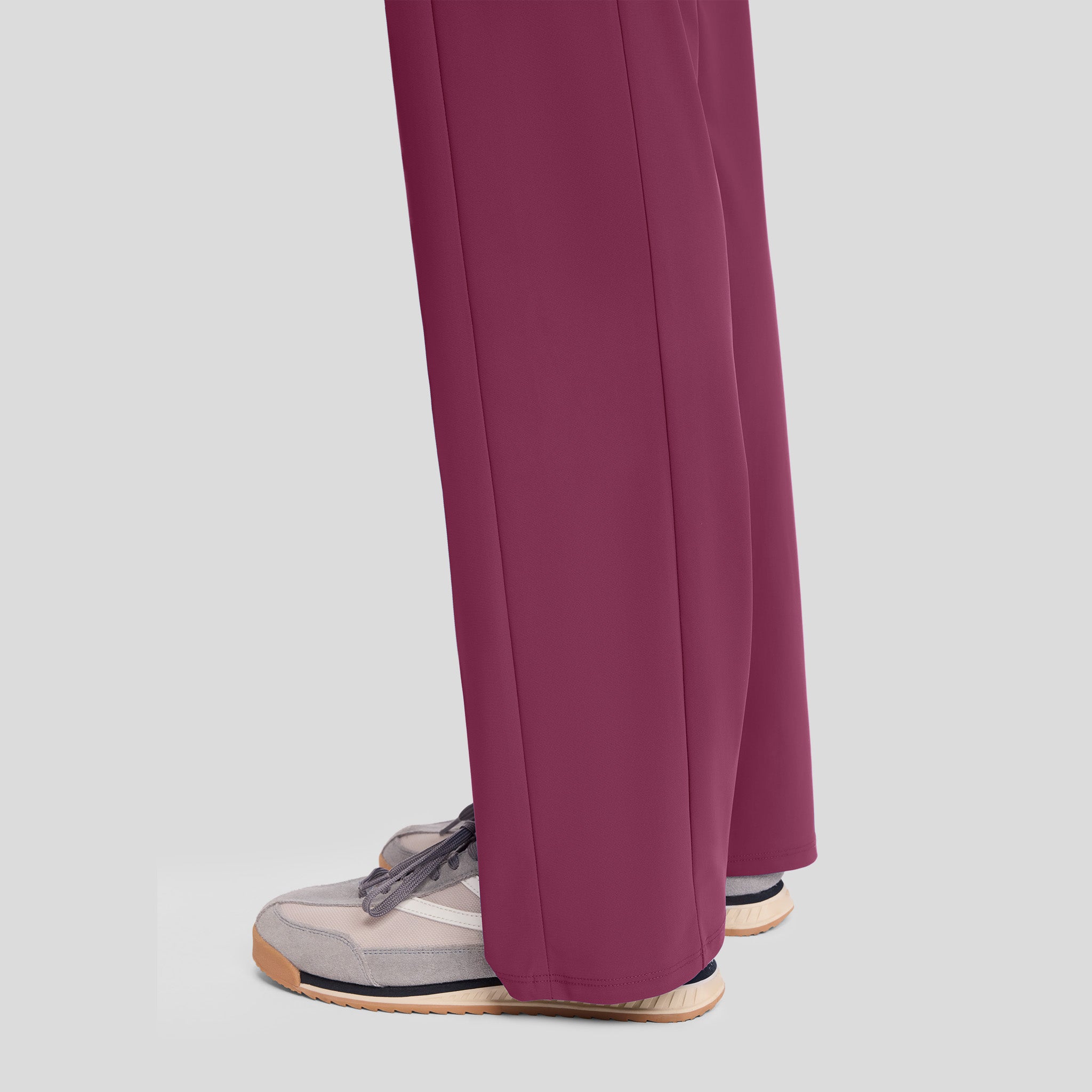 4-Pocket Straight Leg Pant | Wine