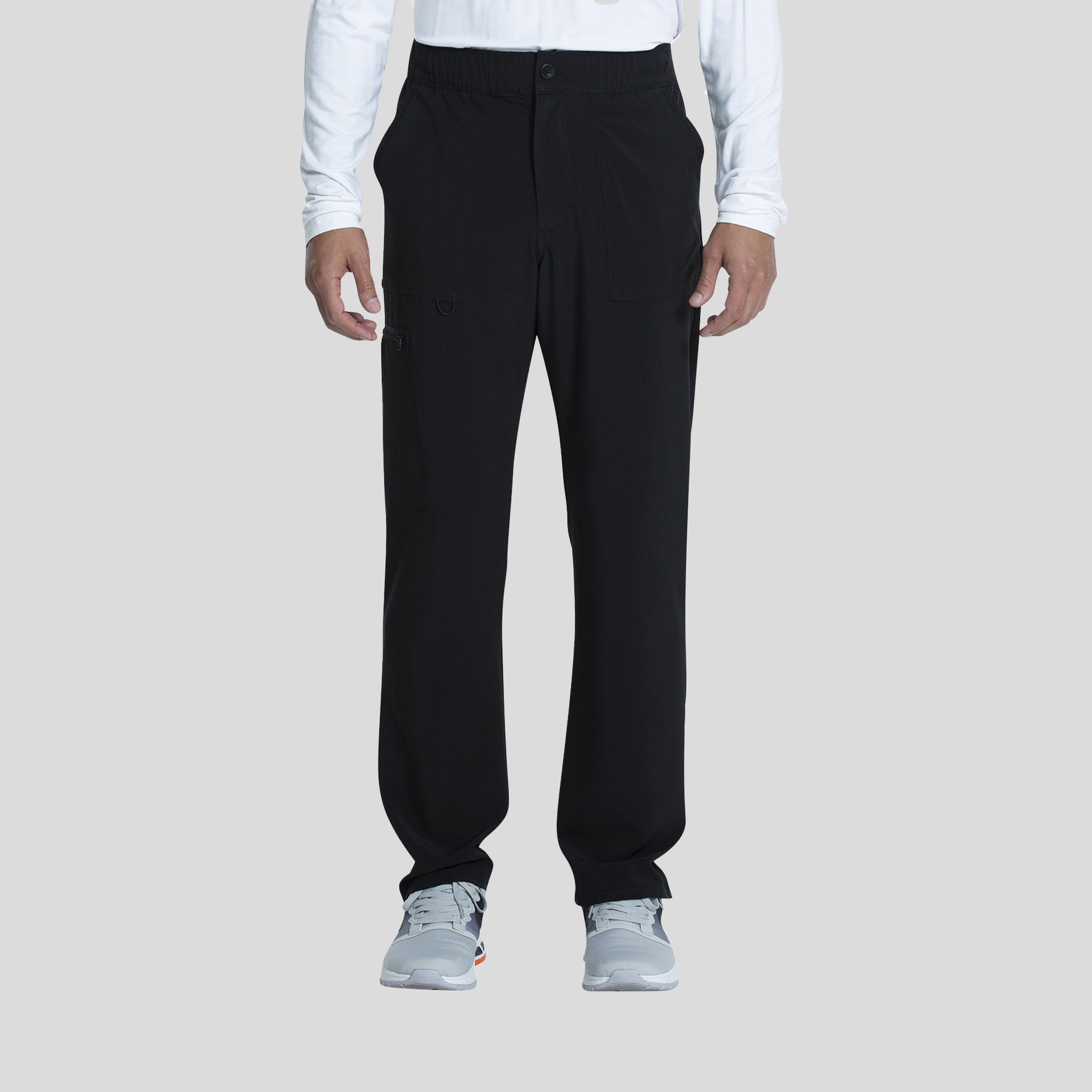 Men's Fly Front Cargo Pant | Black