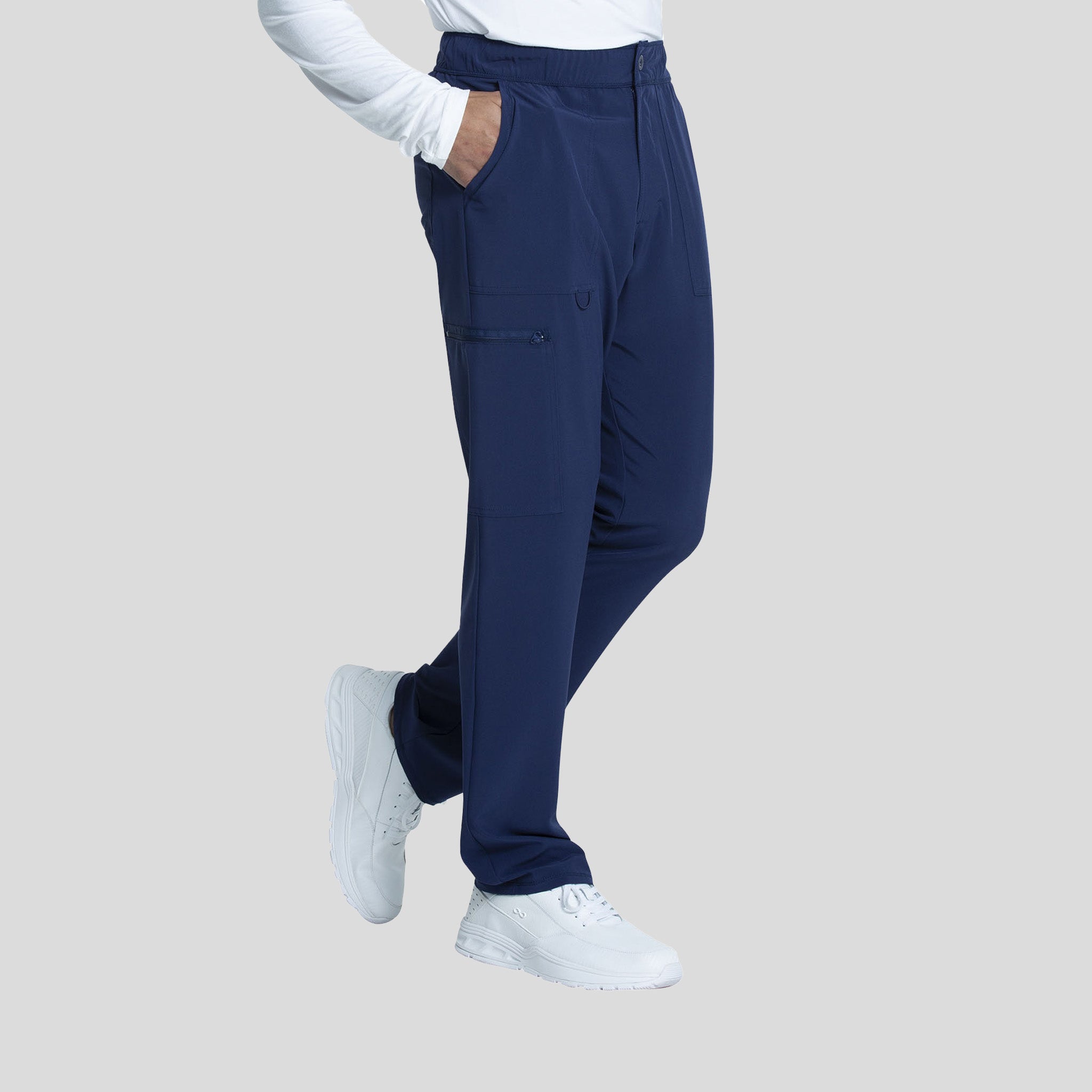 Men's Fly Front Cargo Pant | Navy