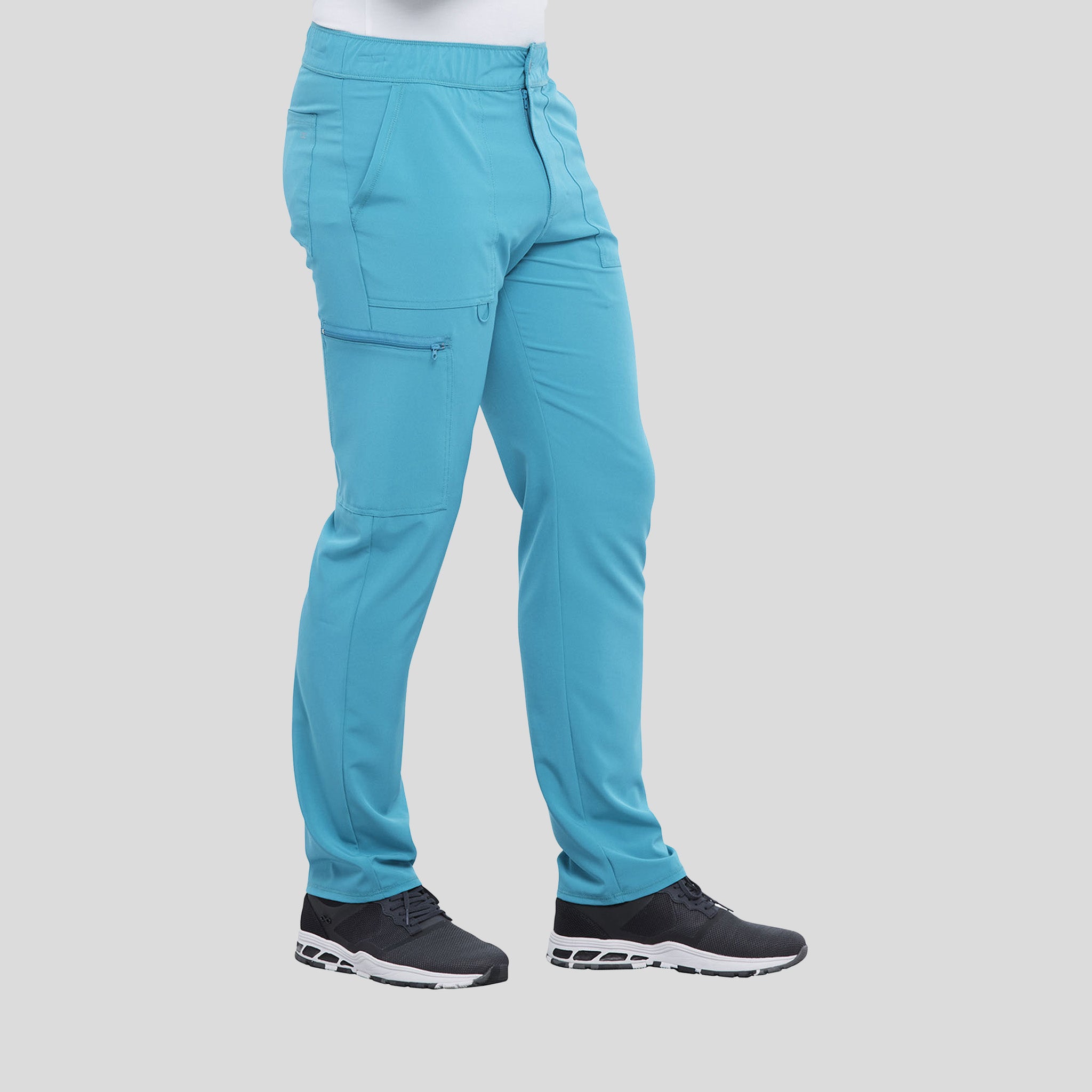 Men's Fly Front Cargo Pant | Teal