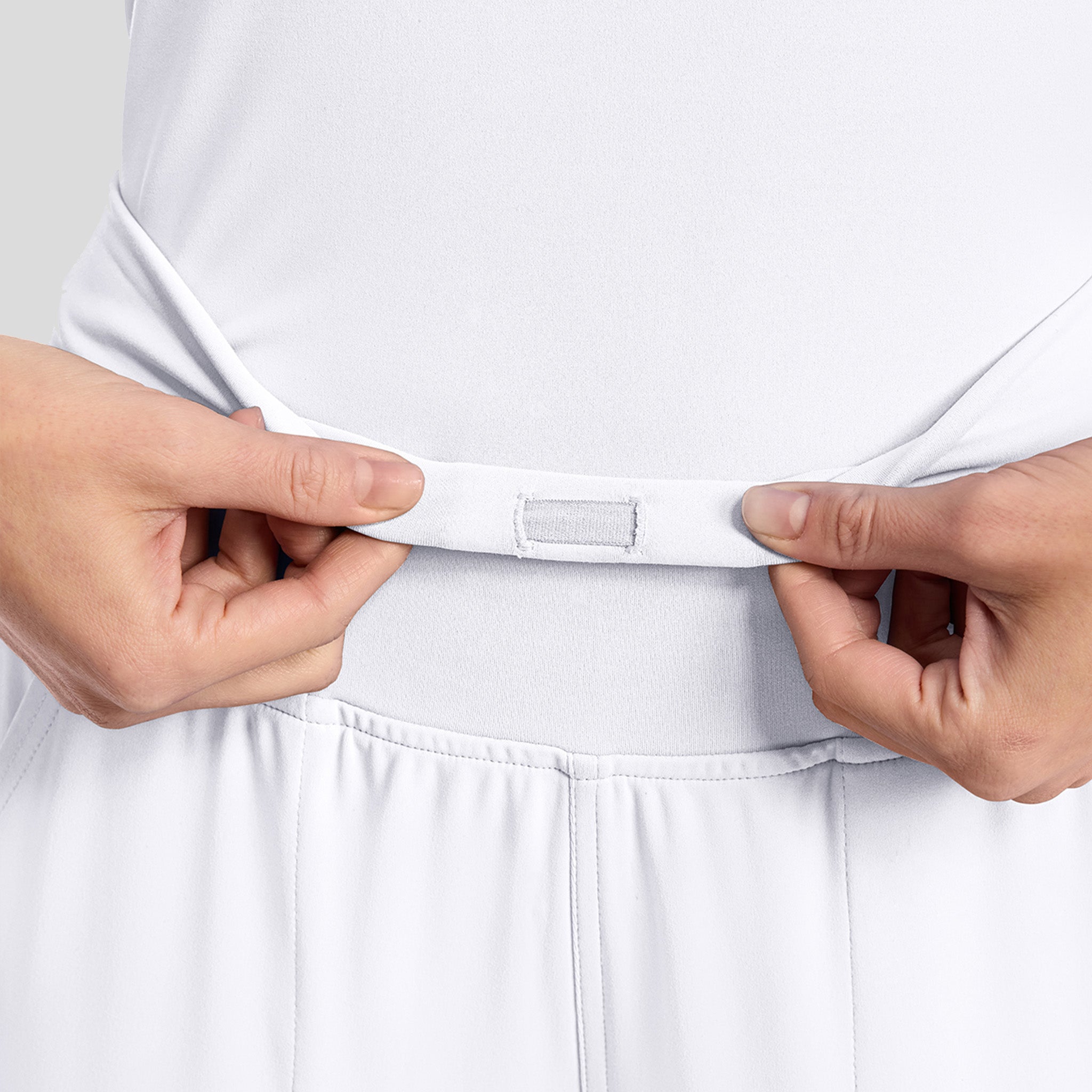 Achieve Pull-On Jogger Scrub Pant | White