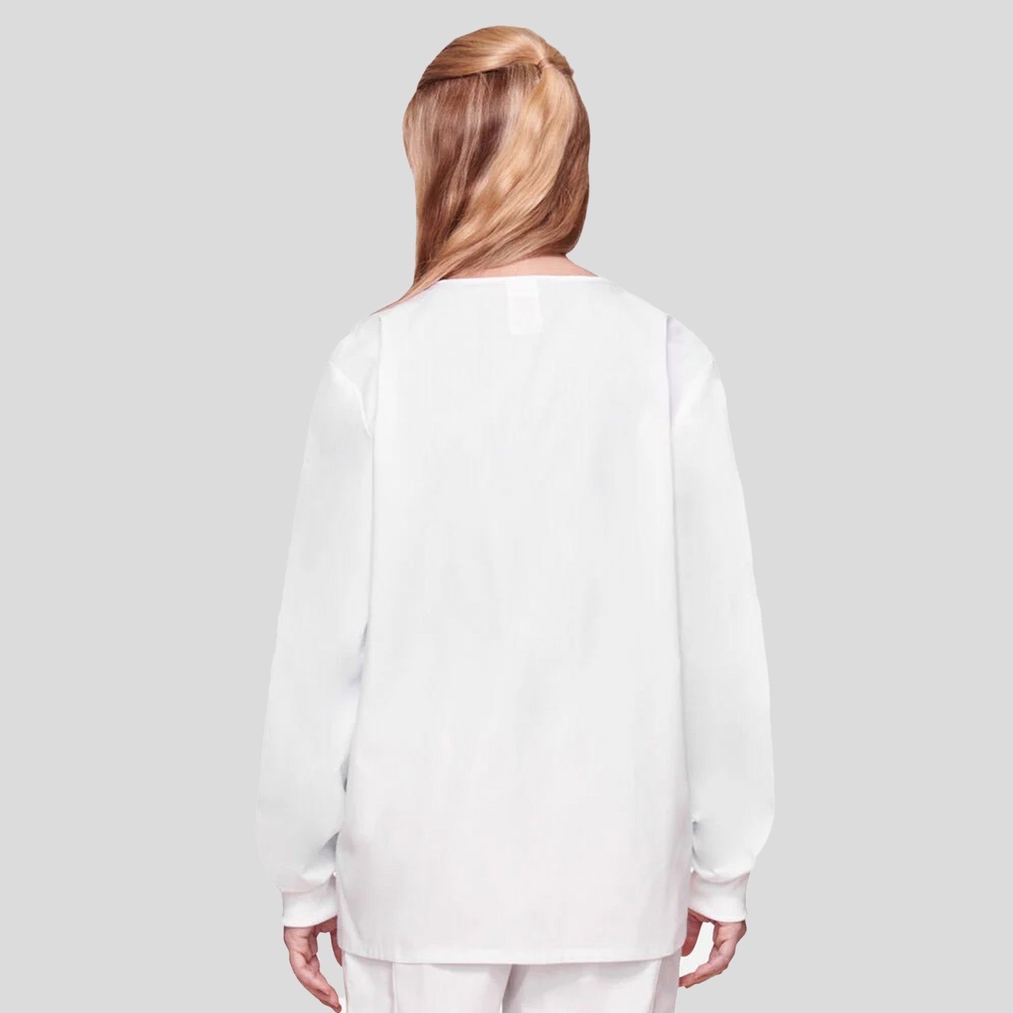 Women's Snap Front Jacket | White