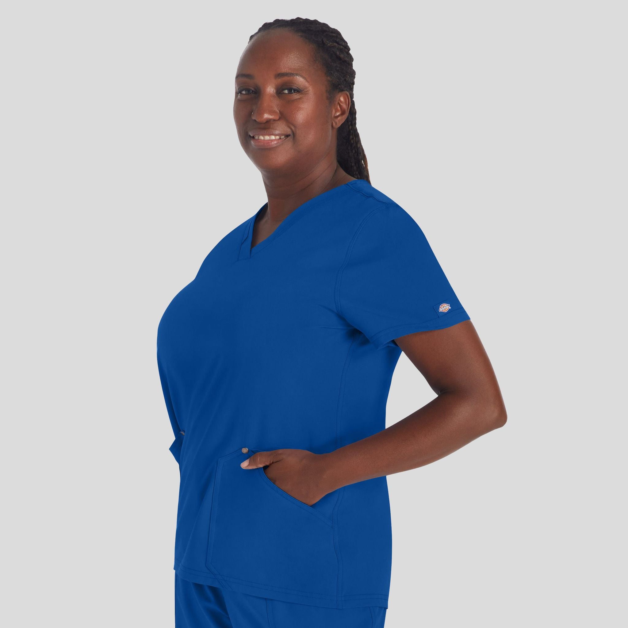 Women's V-Neck Scrub Top | Galaxy