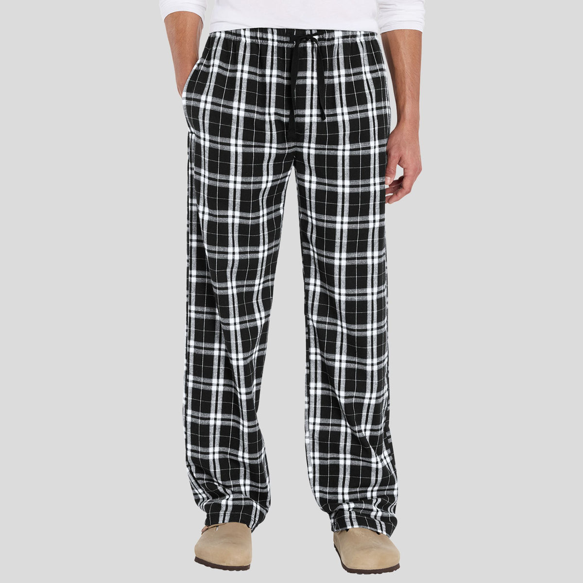Flannel Pocket Pant | Black
