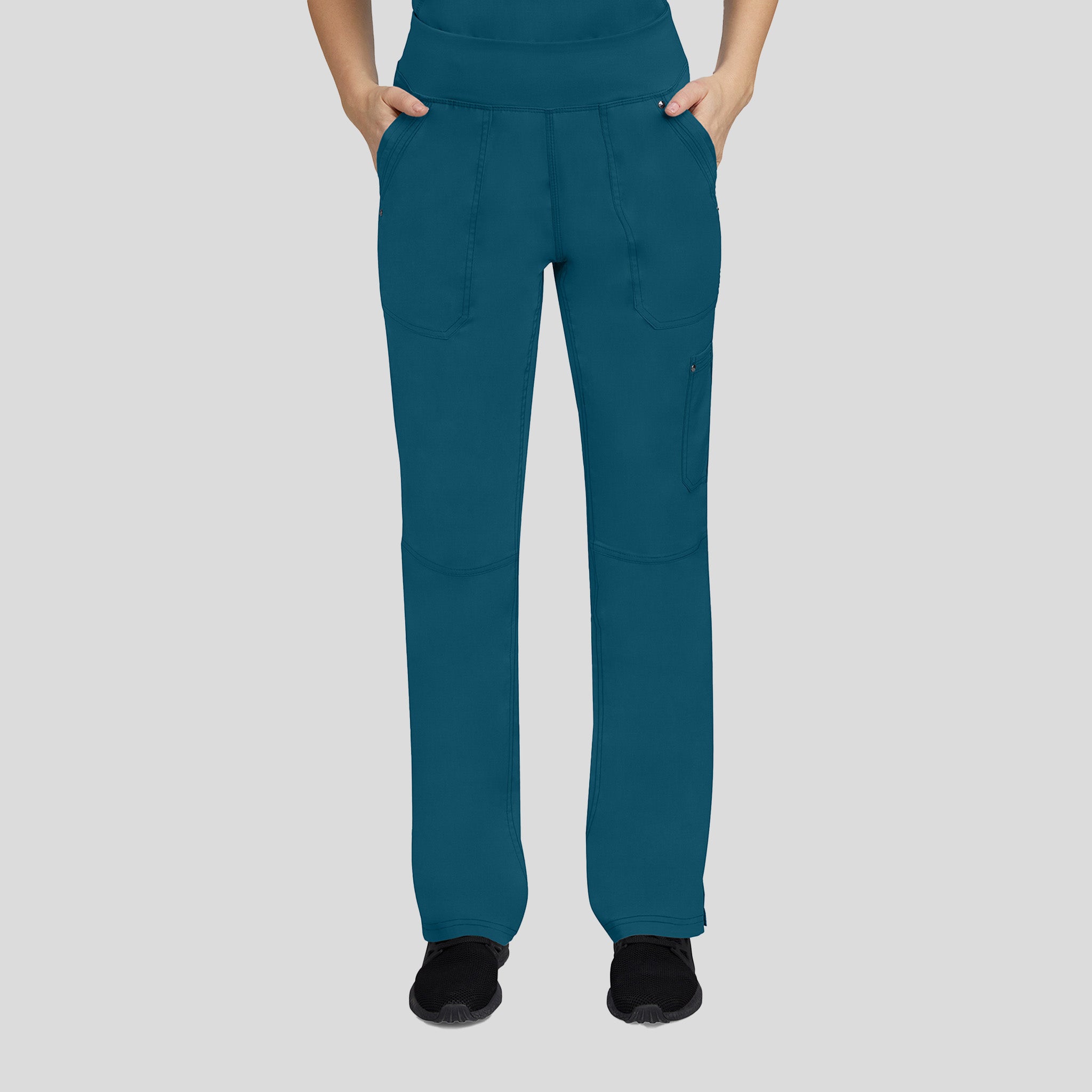 Tori Yoga Scrub Pant | Caribbean