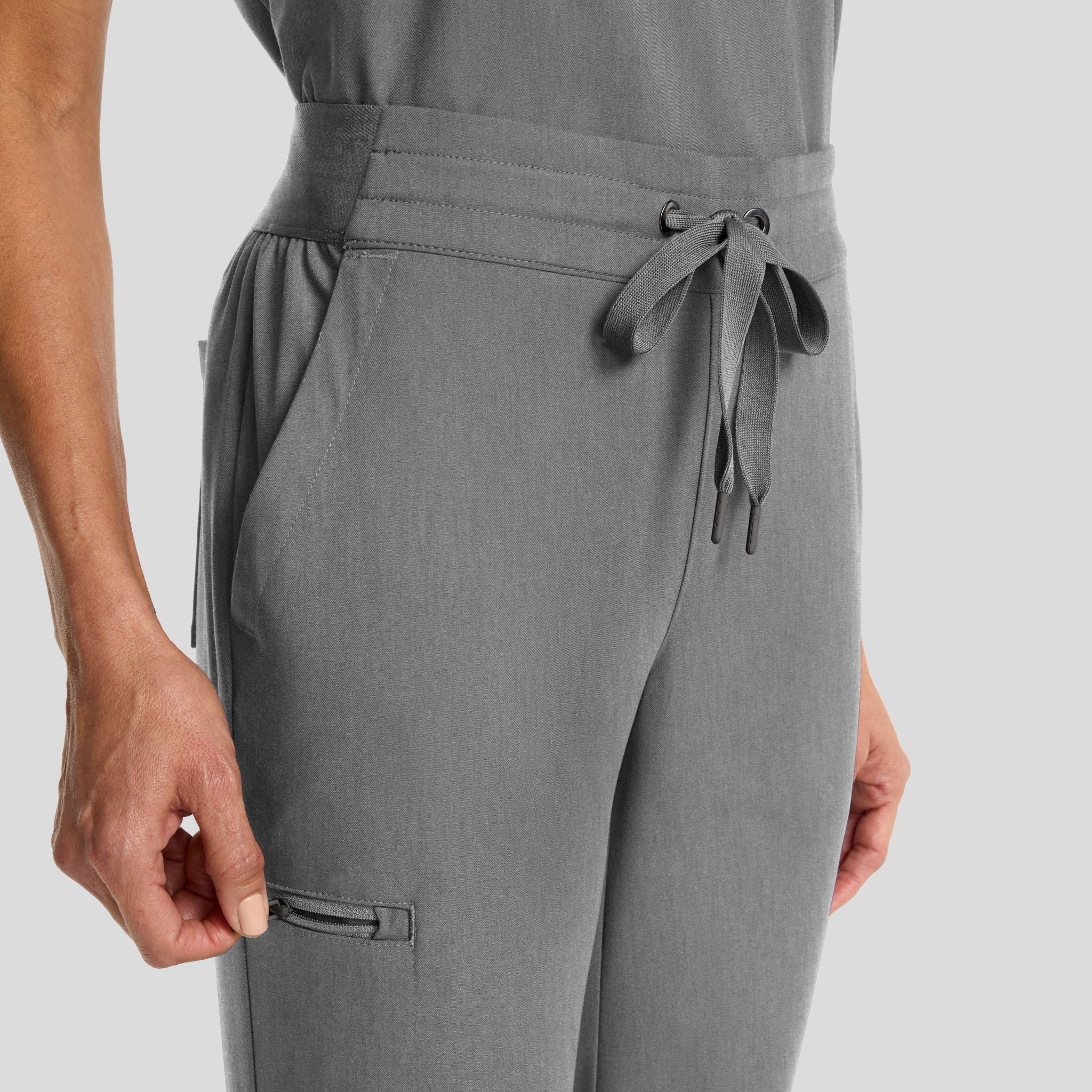 Women's Bekah Mid Rise Jogger | Heather Ash