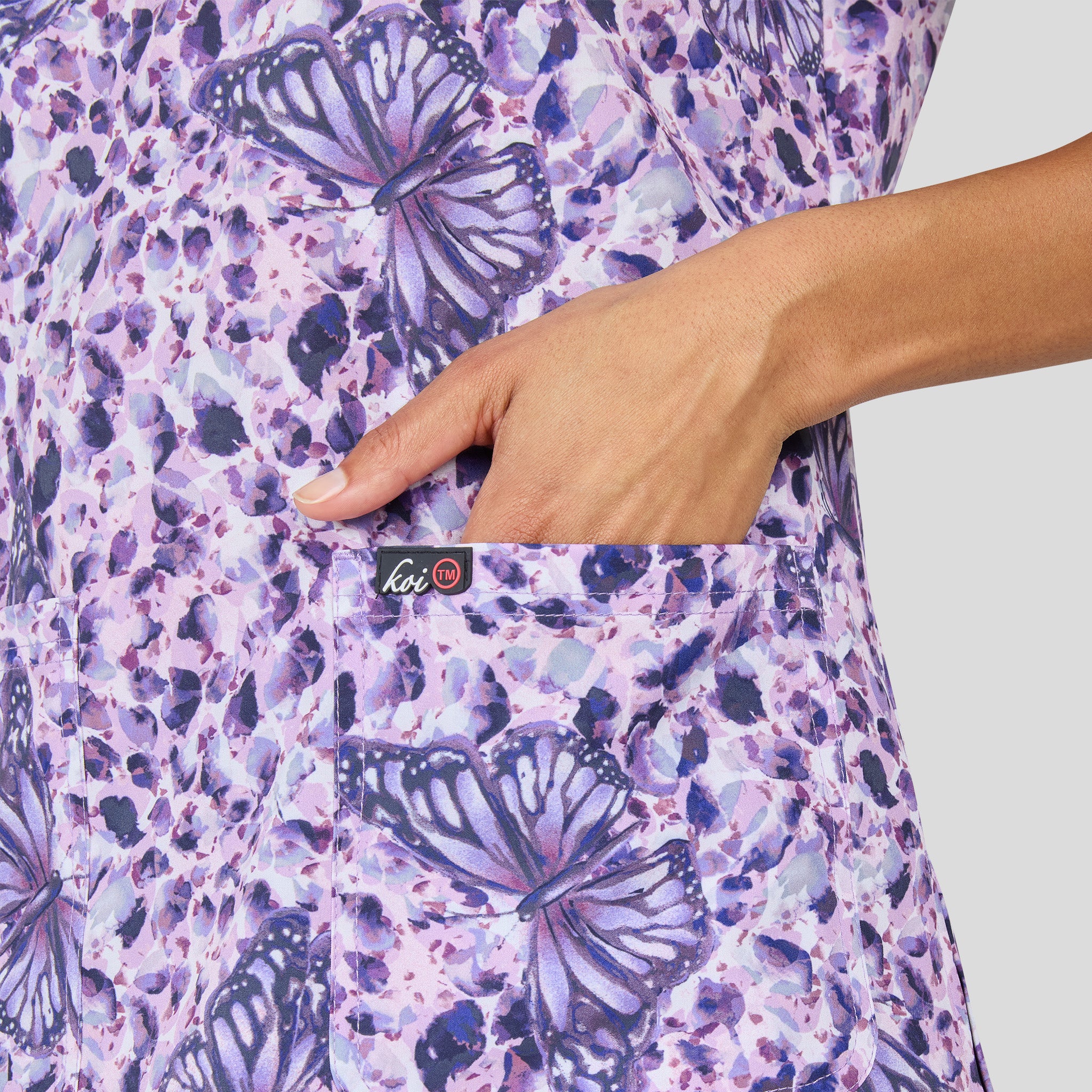 Velora Top | Butterflight French Lavender