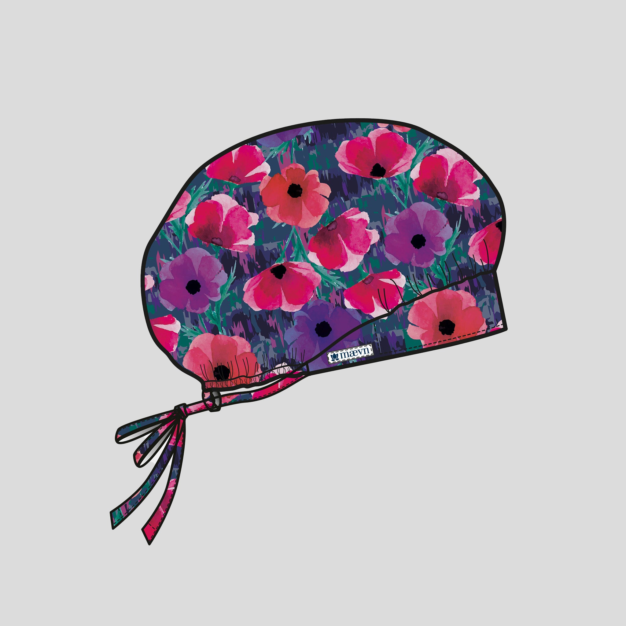 Unisex Bouffant Cap | Autumn Bloom