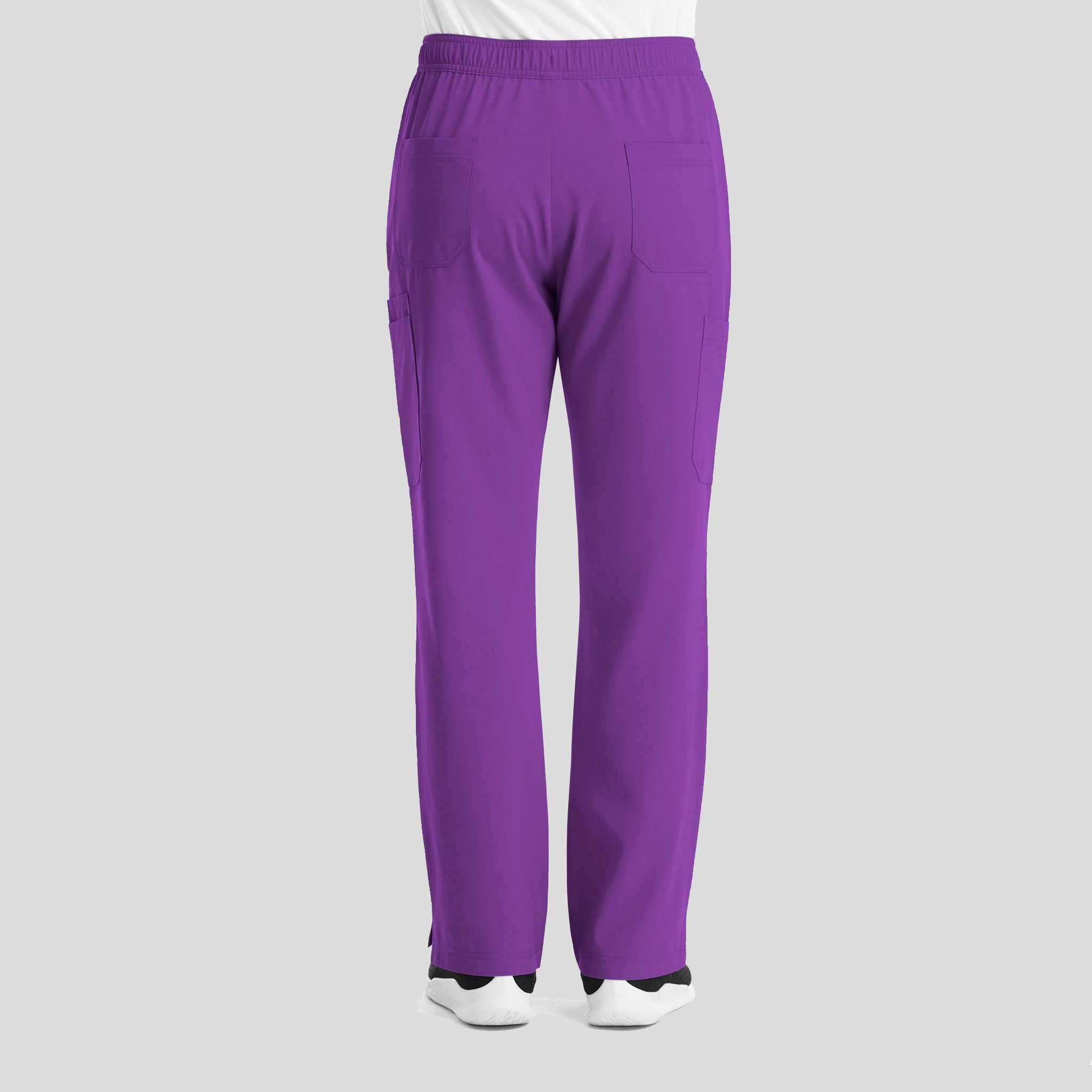 Men's Fly Front Cargo Pant | Eggplant