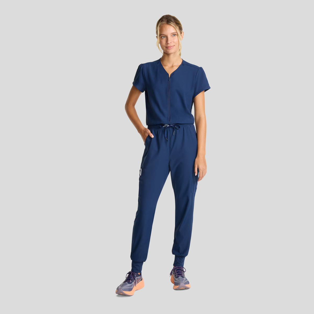 Custom Psych Ward Jumpsuit with Tall Collar main image 0