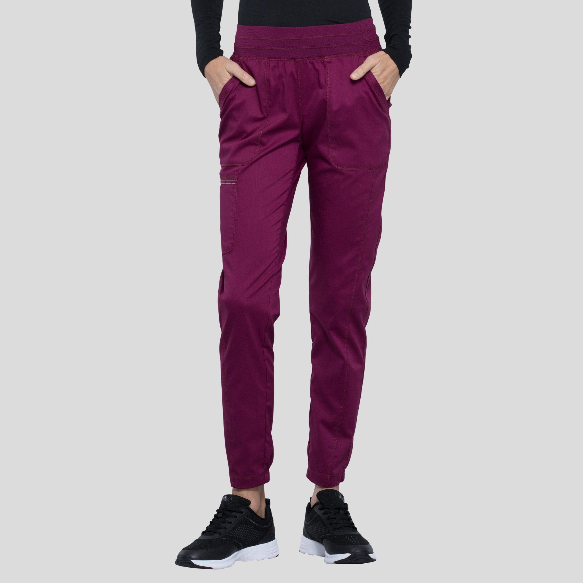 Revolution Jogger Scrub Pant | Wine