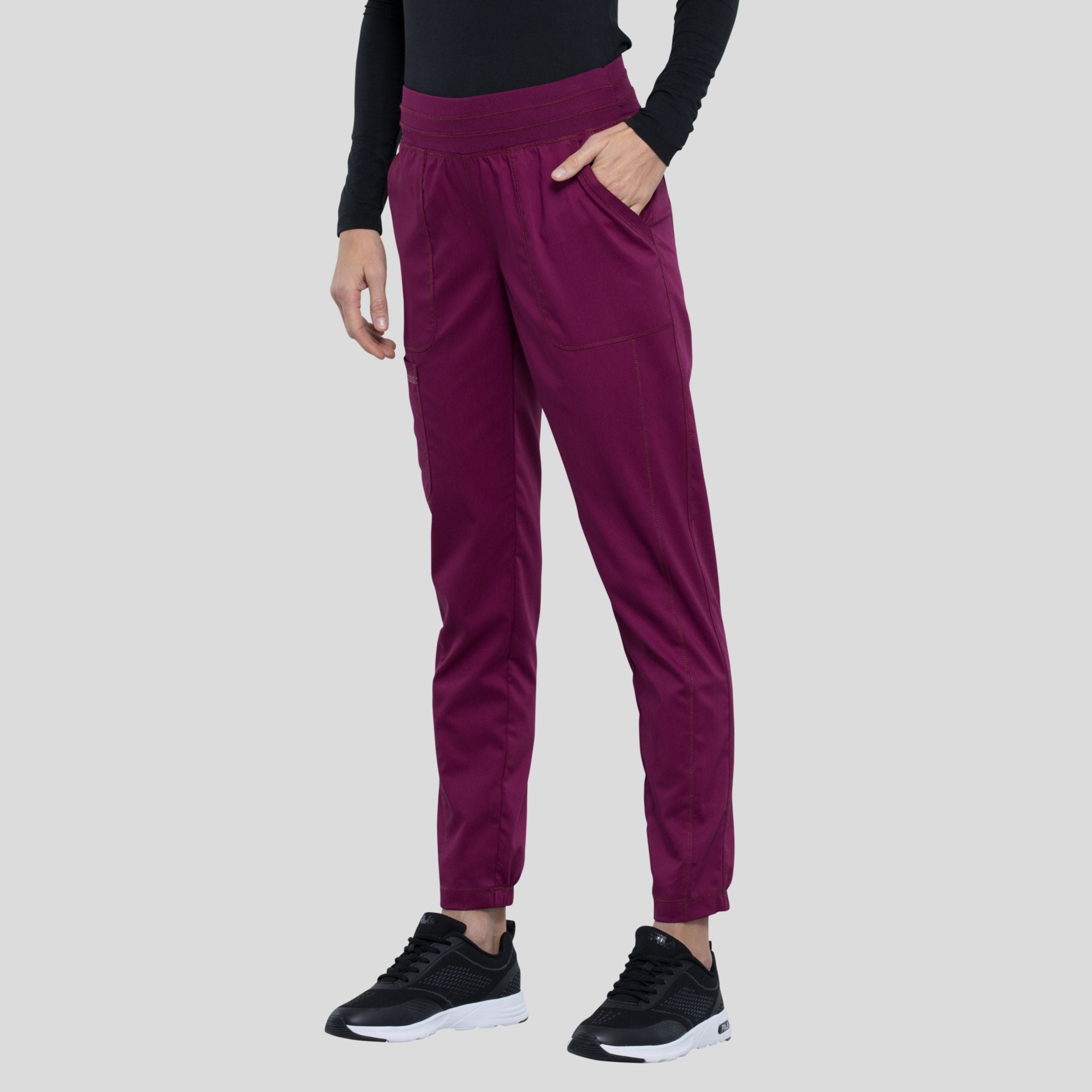 Revolution Jogger Scrub Pant | Wine