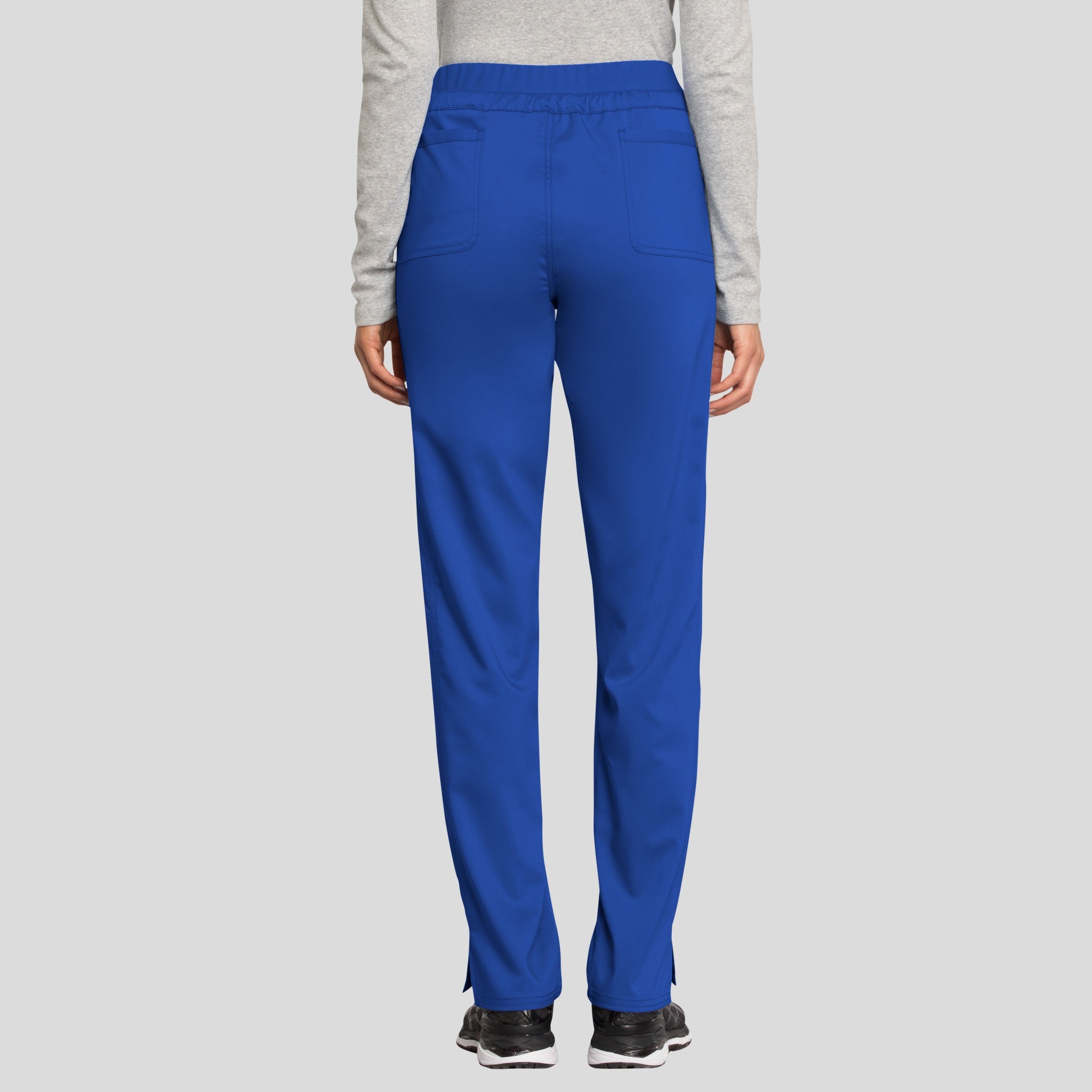 Tapered Leg Drawstring Scrub Pant | Royal