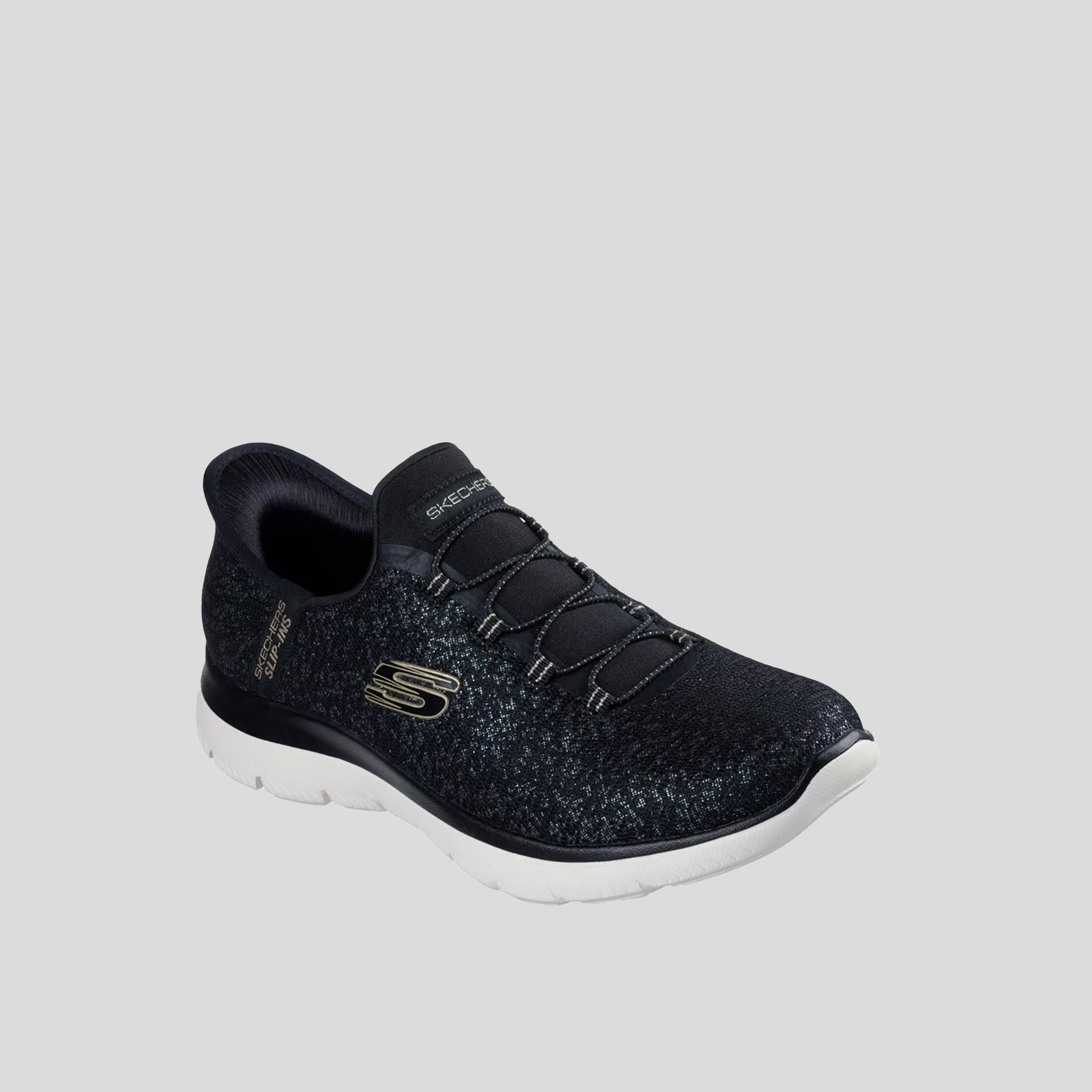 Skechers Slip-ins: Summits - Lunar Glow | Black/Gold