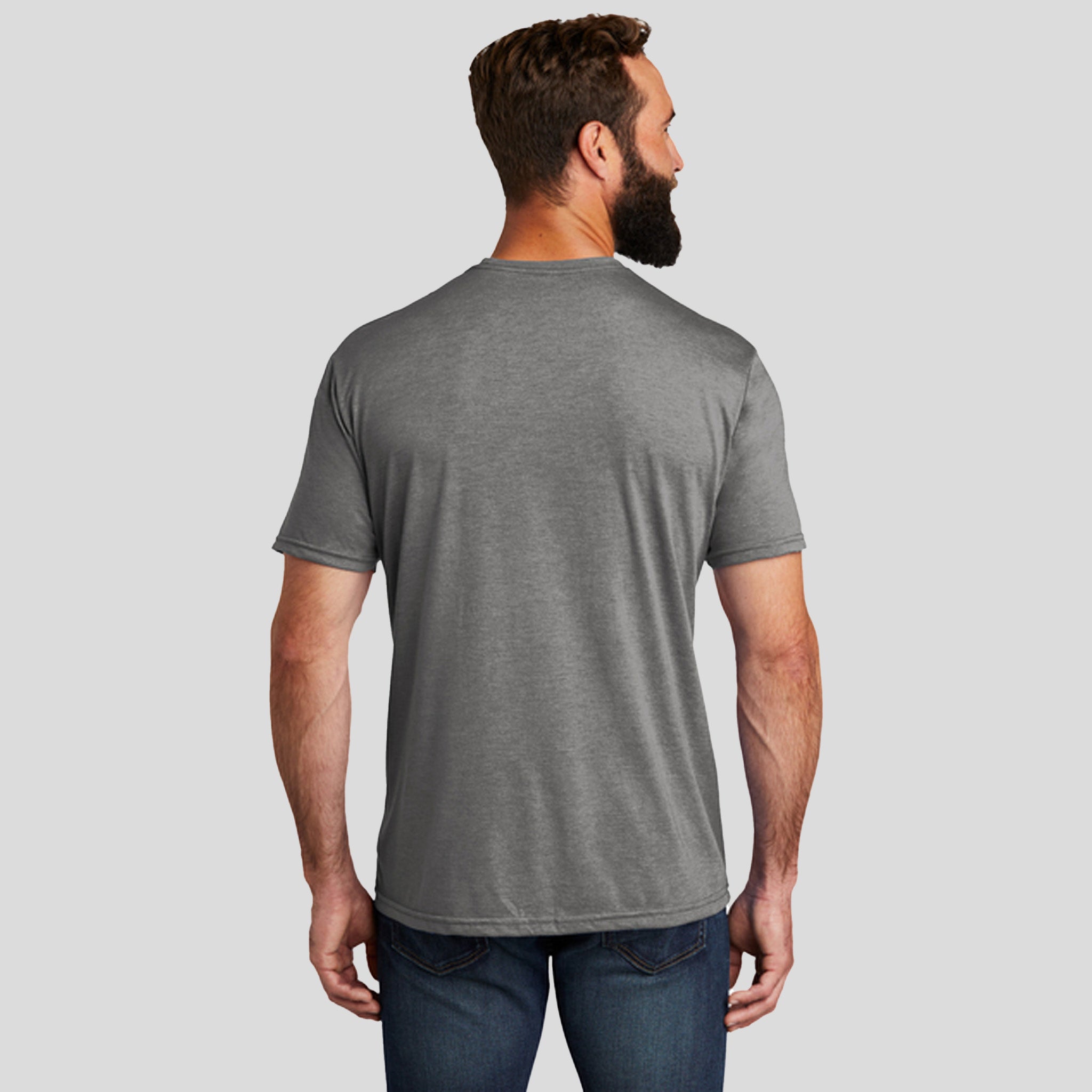 Unisex Tri-Blend Tee | Aluminum Grey