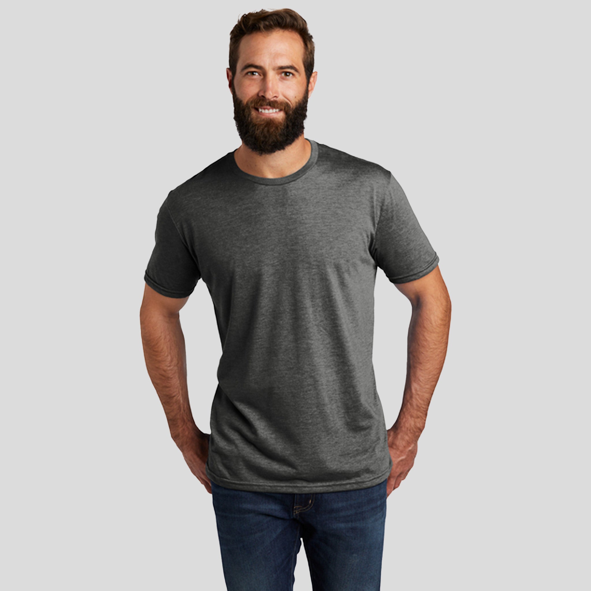 Unisex Tri-Blend Tee | Terrain Grey