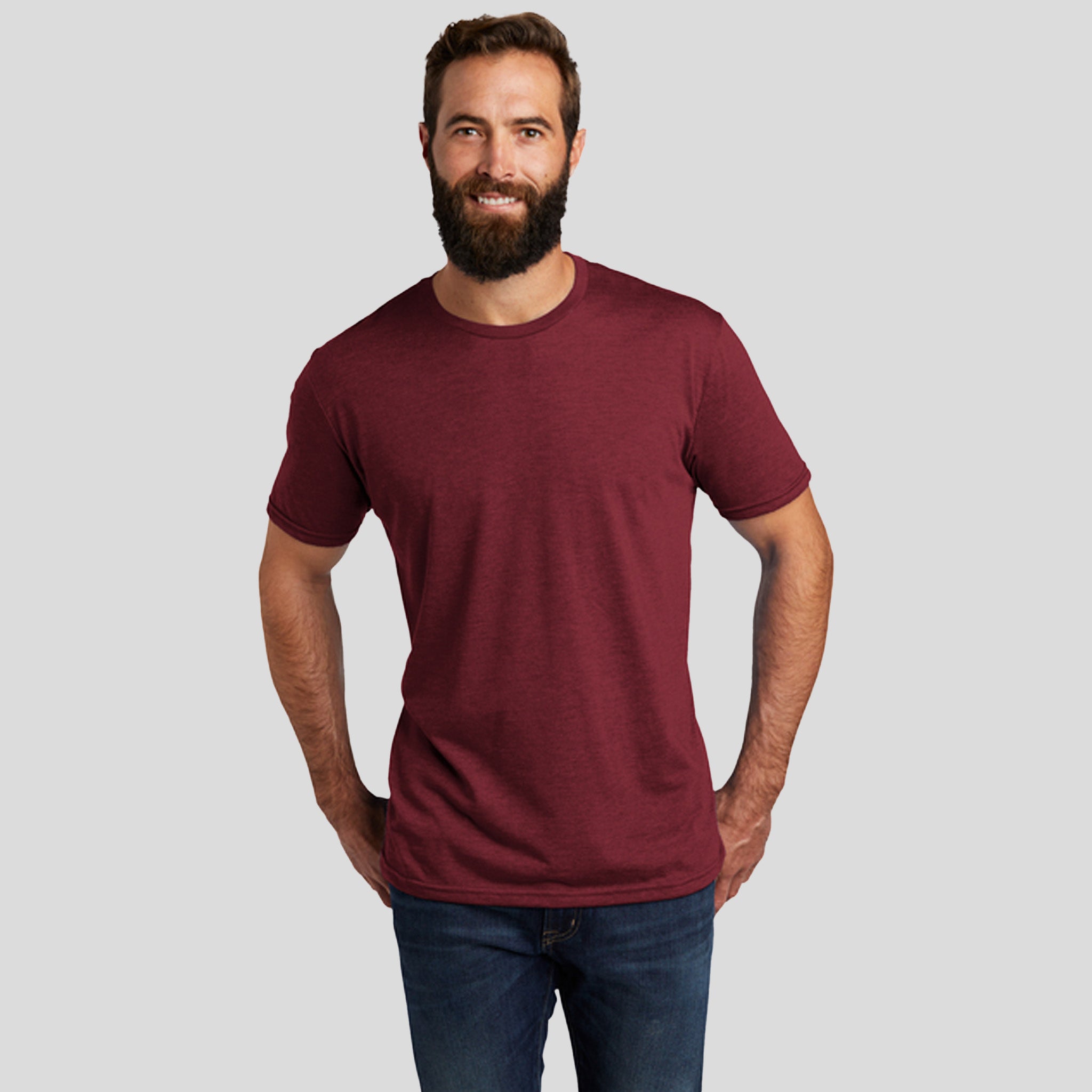 Unisex Tri-Blend Tee | Vino Red