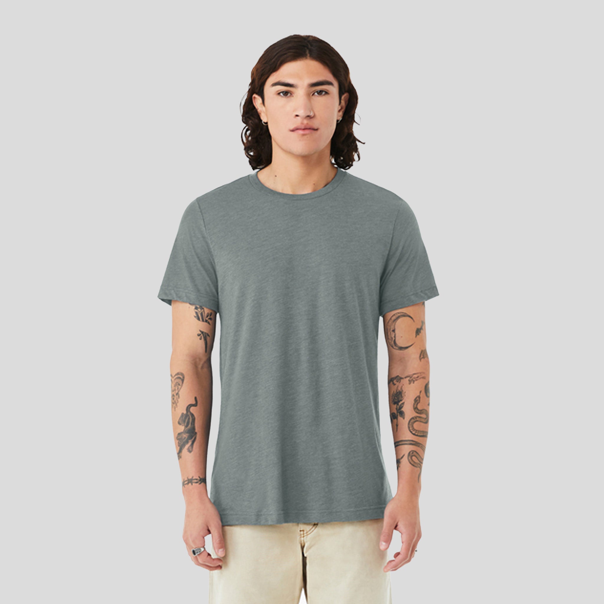 Unisex Triblend Short Sleeve Tee | Blue Storm Triblend