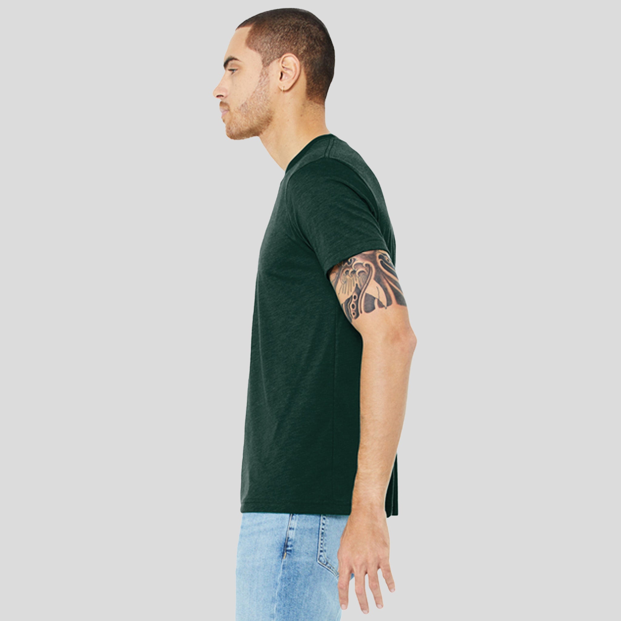 Unisex Triblend Short Sleeve Tee | Emerald Triblend