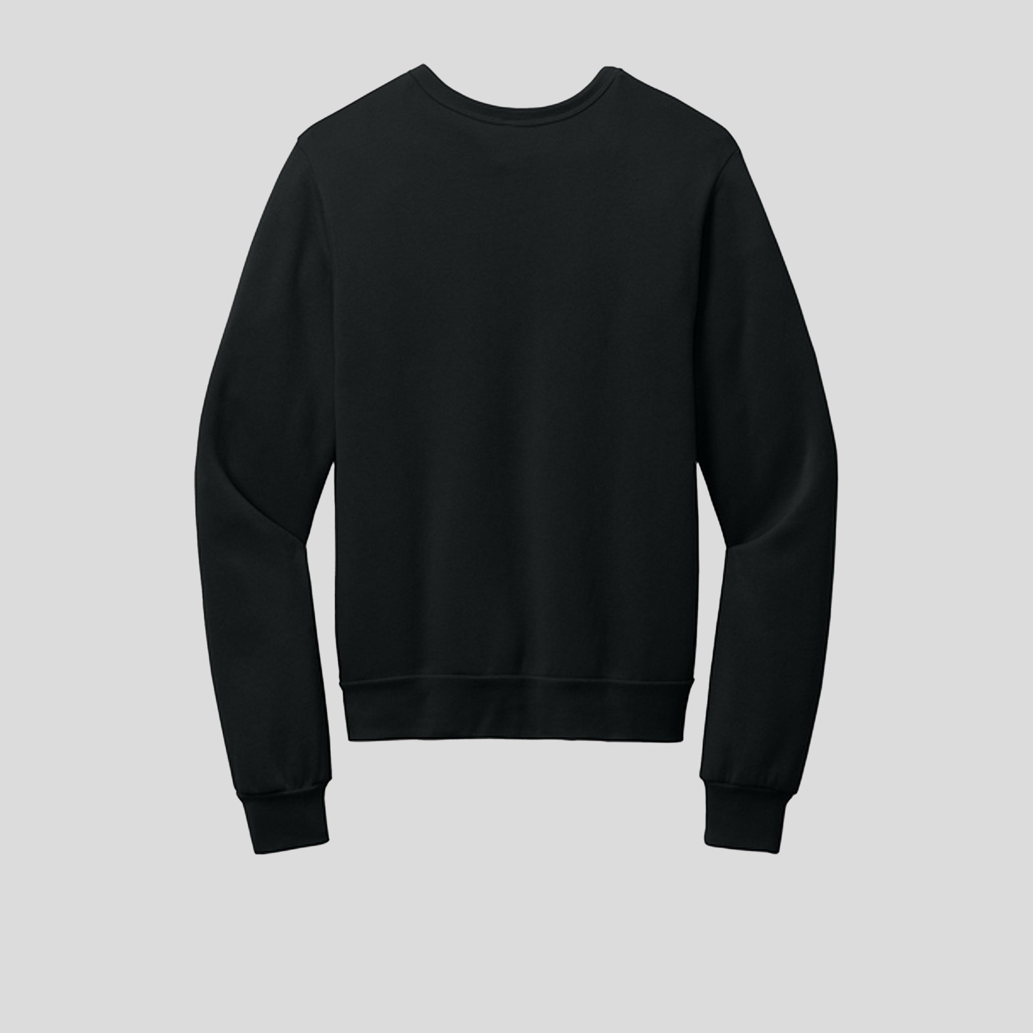 Unisex Sponge Fleece Classic Crewneck Sweatshirt | Black