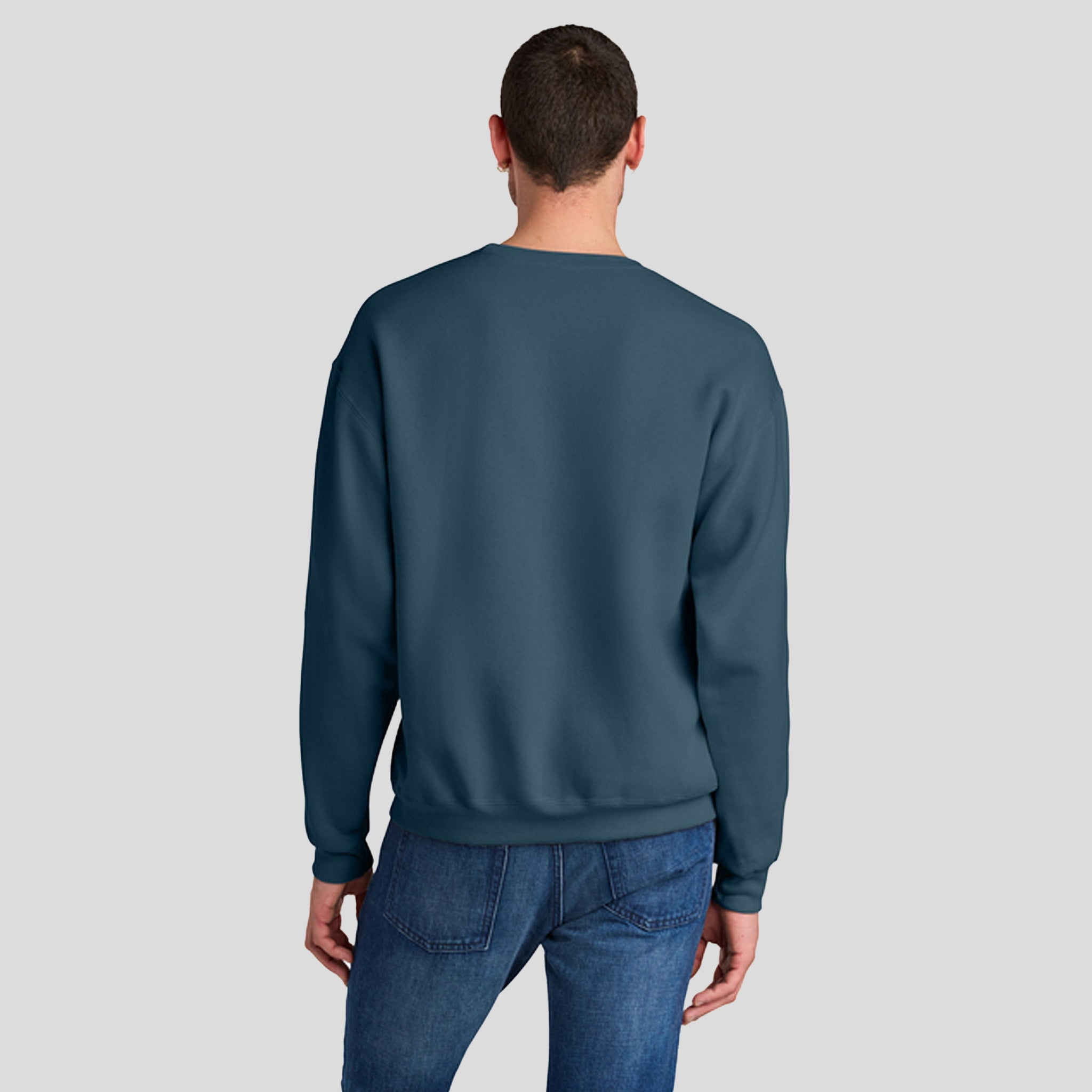 Ruggedâ„¢ Unisex Crewneck Sweatshirt | Washed Navy