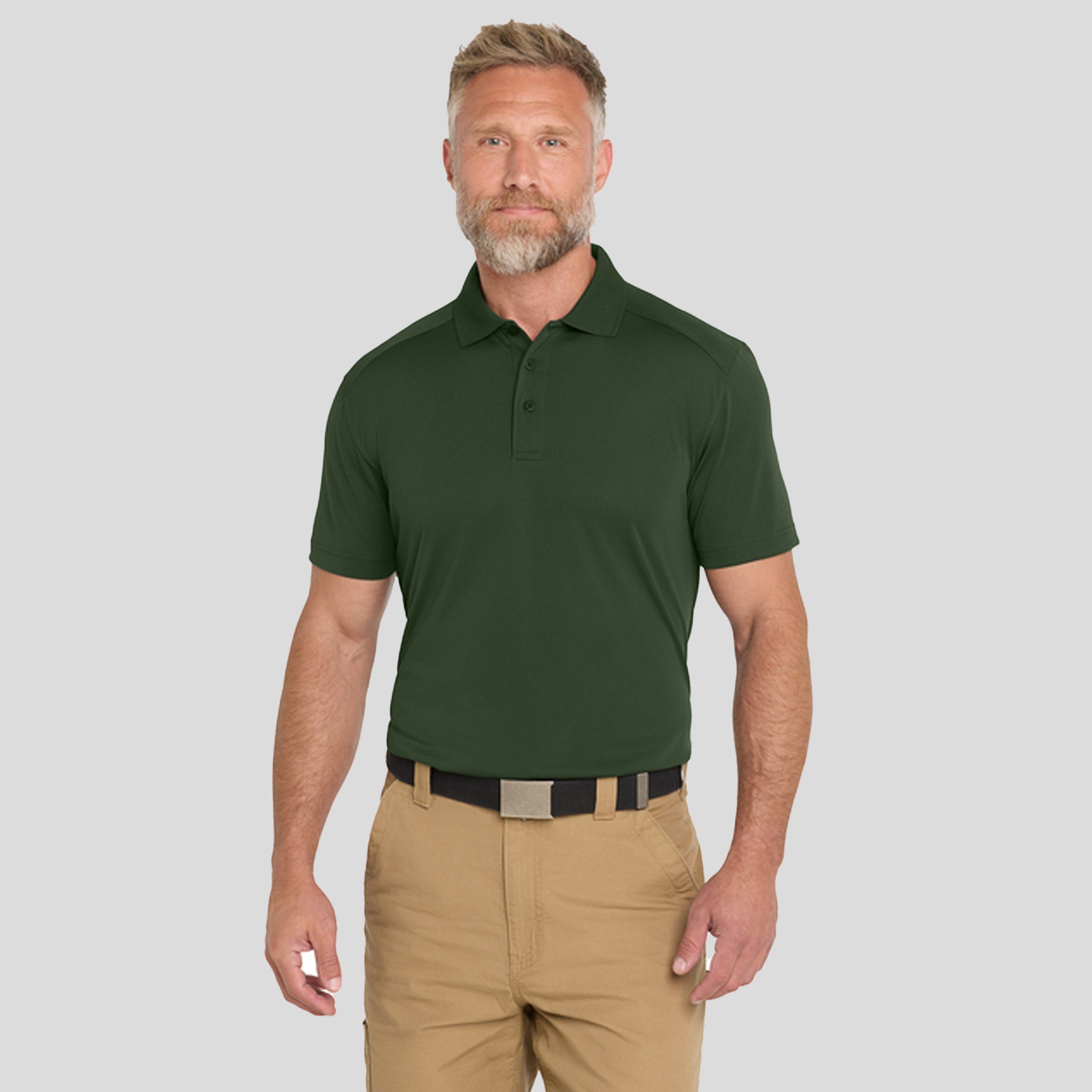 Men's Select Lightweight Snag-Proof Polo | Dark Green
