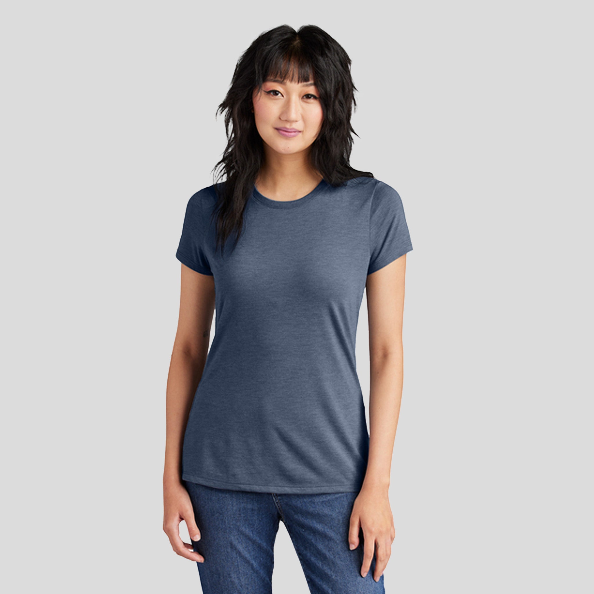 Womenโs Perfect Triยฎ Tee | Navy Frost