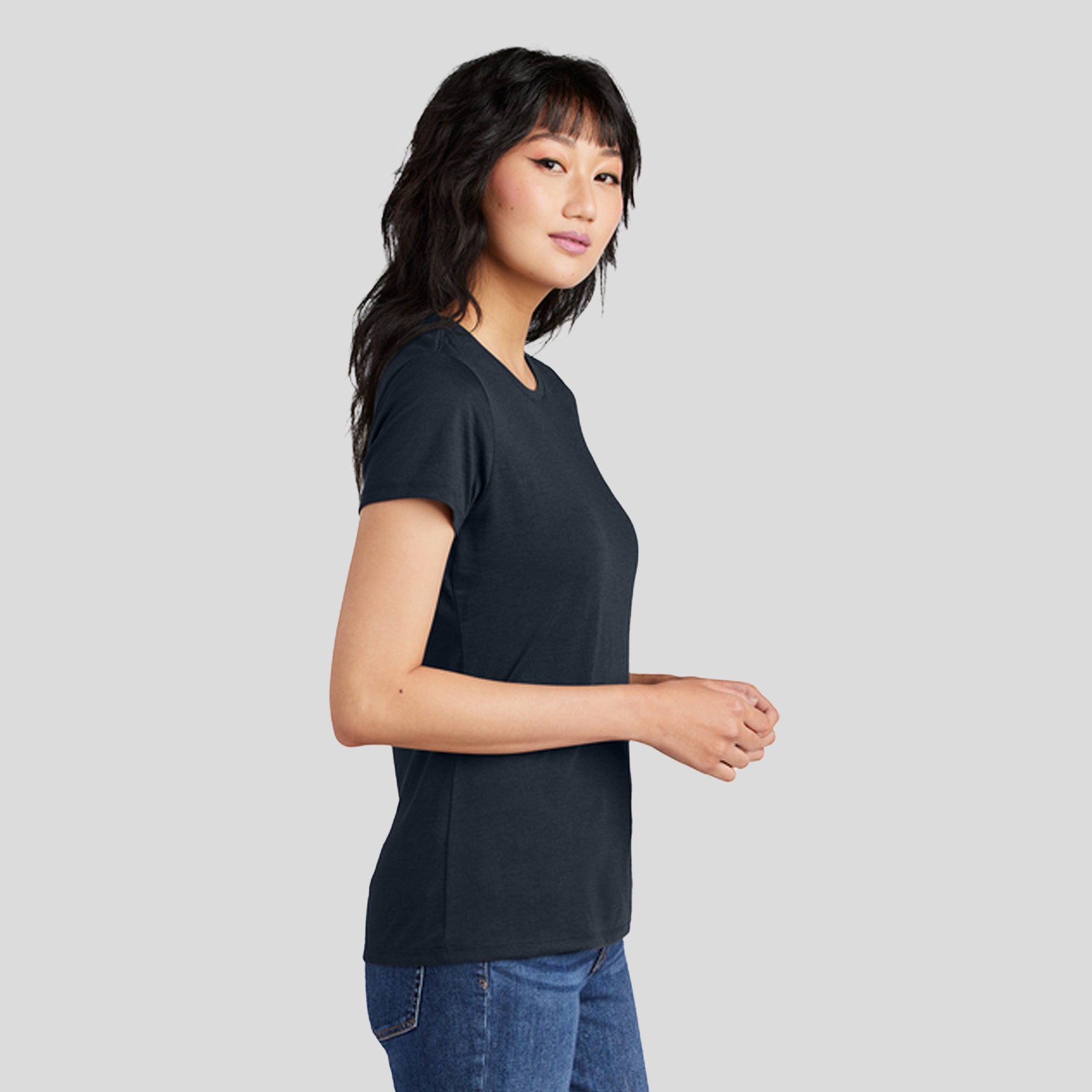 Womenโs Perfect Triยฎ Tee | New Navy