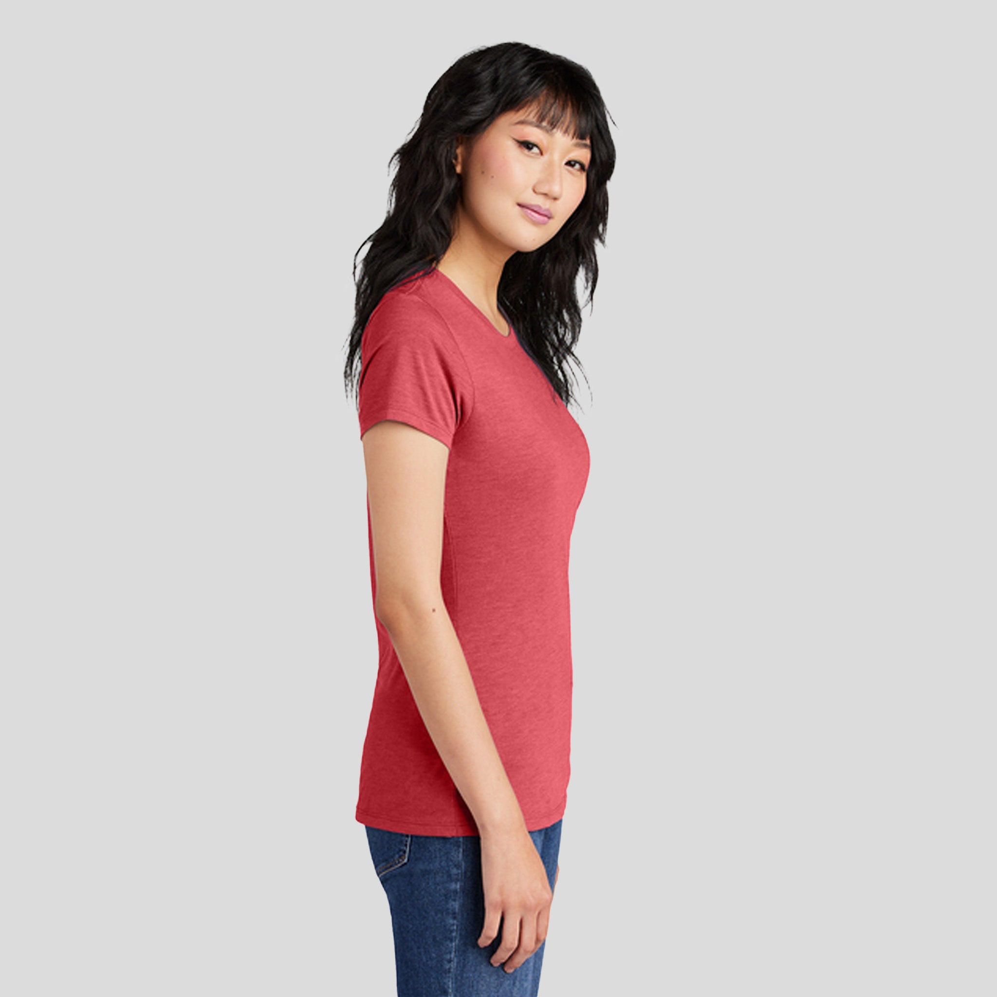 Womenโs Perfect Triยฎ Tee | Red Frost