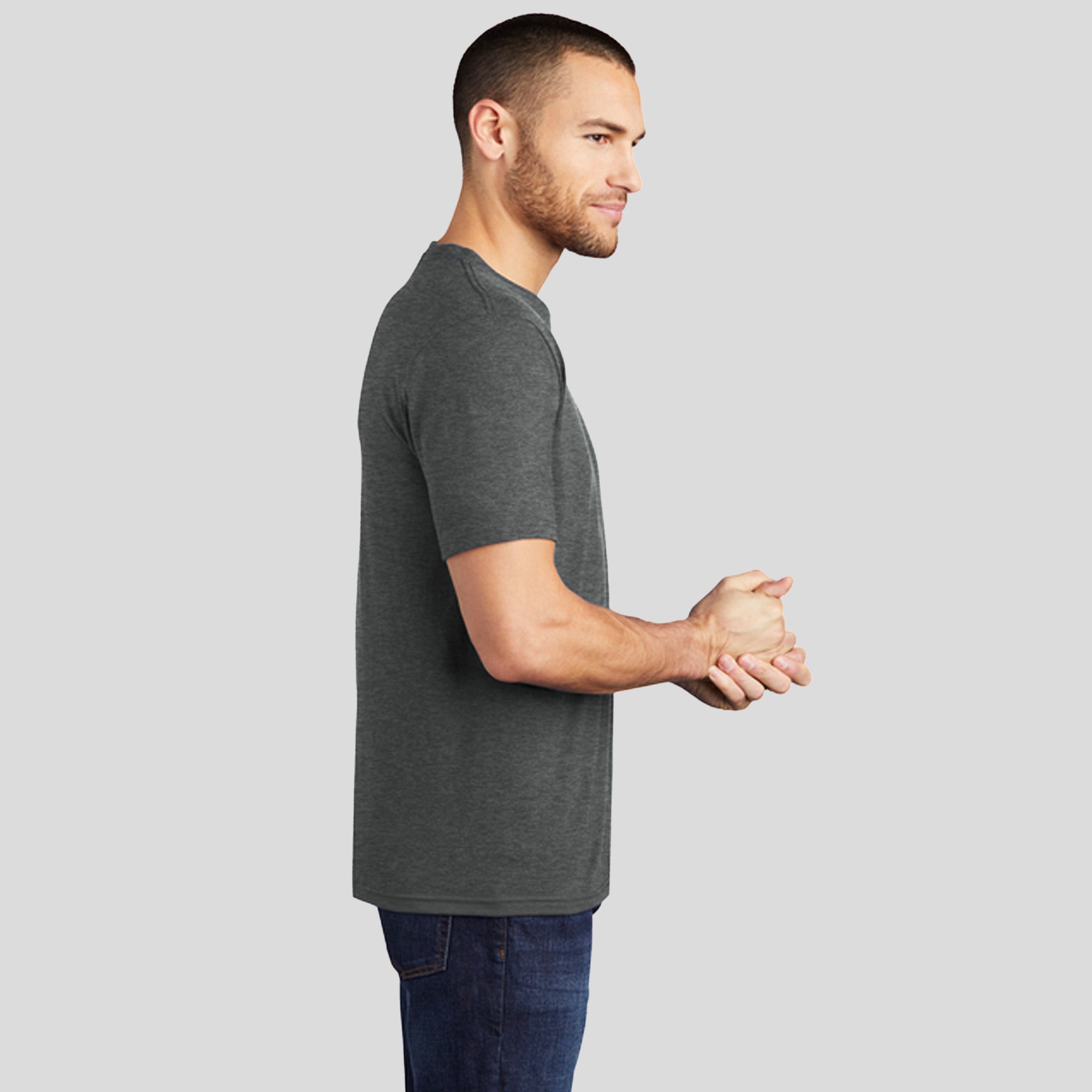 Perfect Triยฎ Tee | Heathered Charcoal