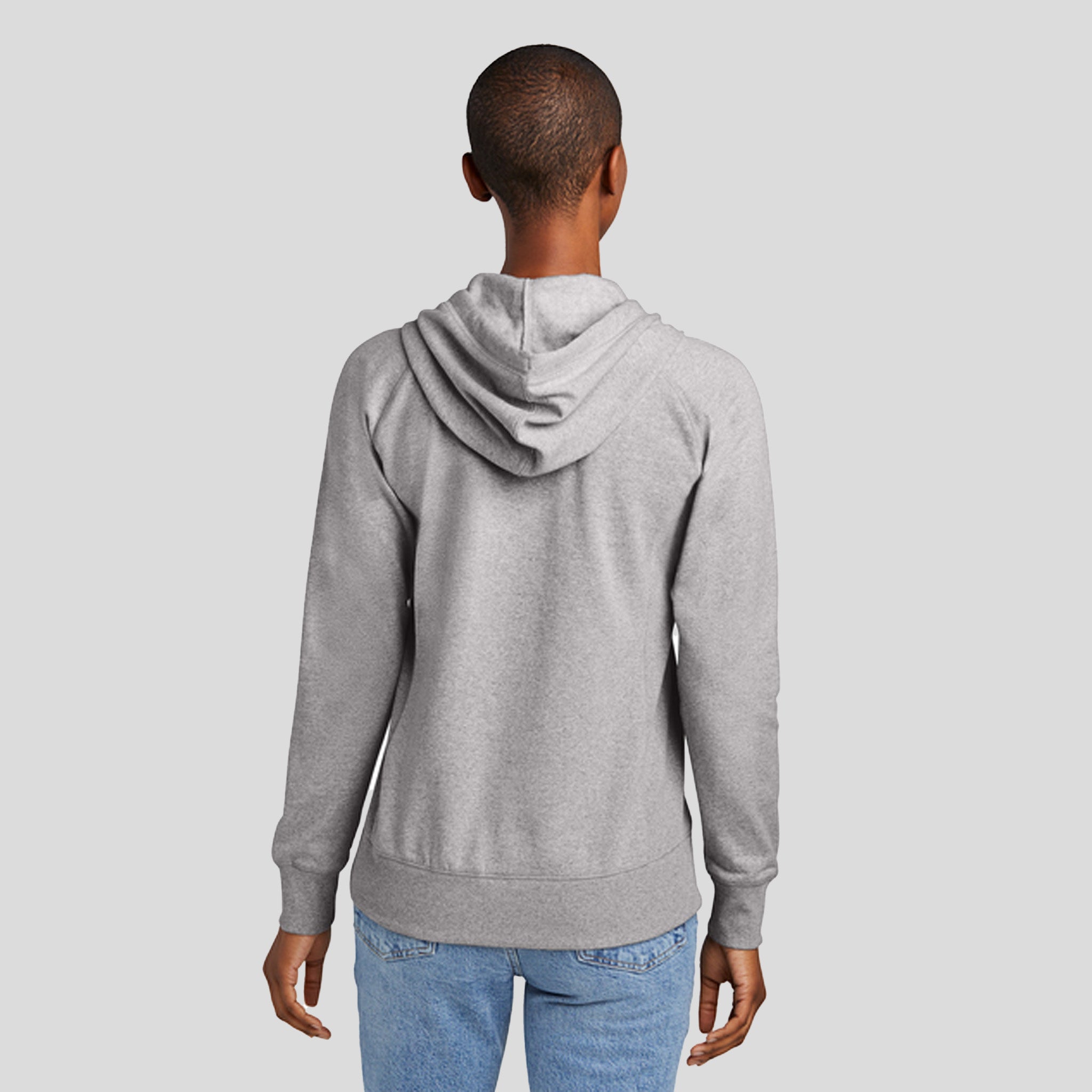 Womenโs Re-Fleeceโข Hoodie | Light Heather Grey