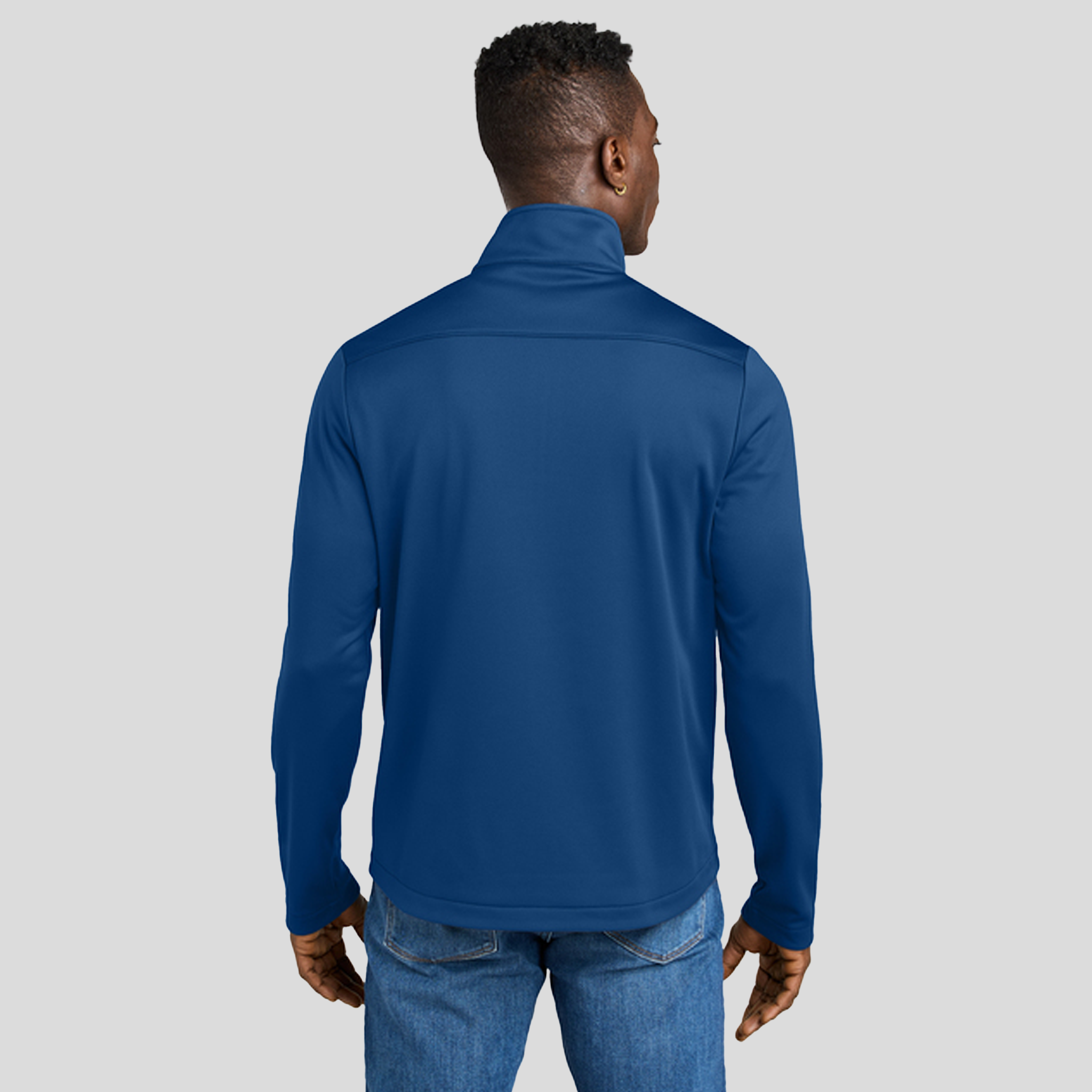 Smooth Mid Layer Fleece 1/2-Zip | Cobalt Blue