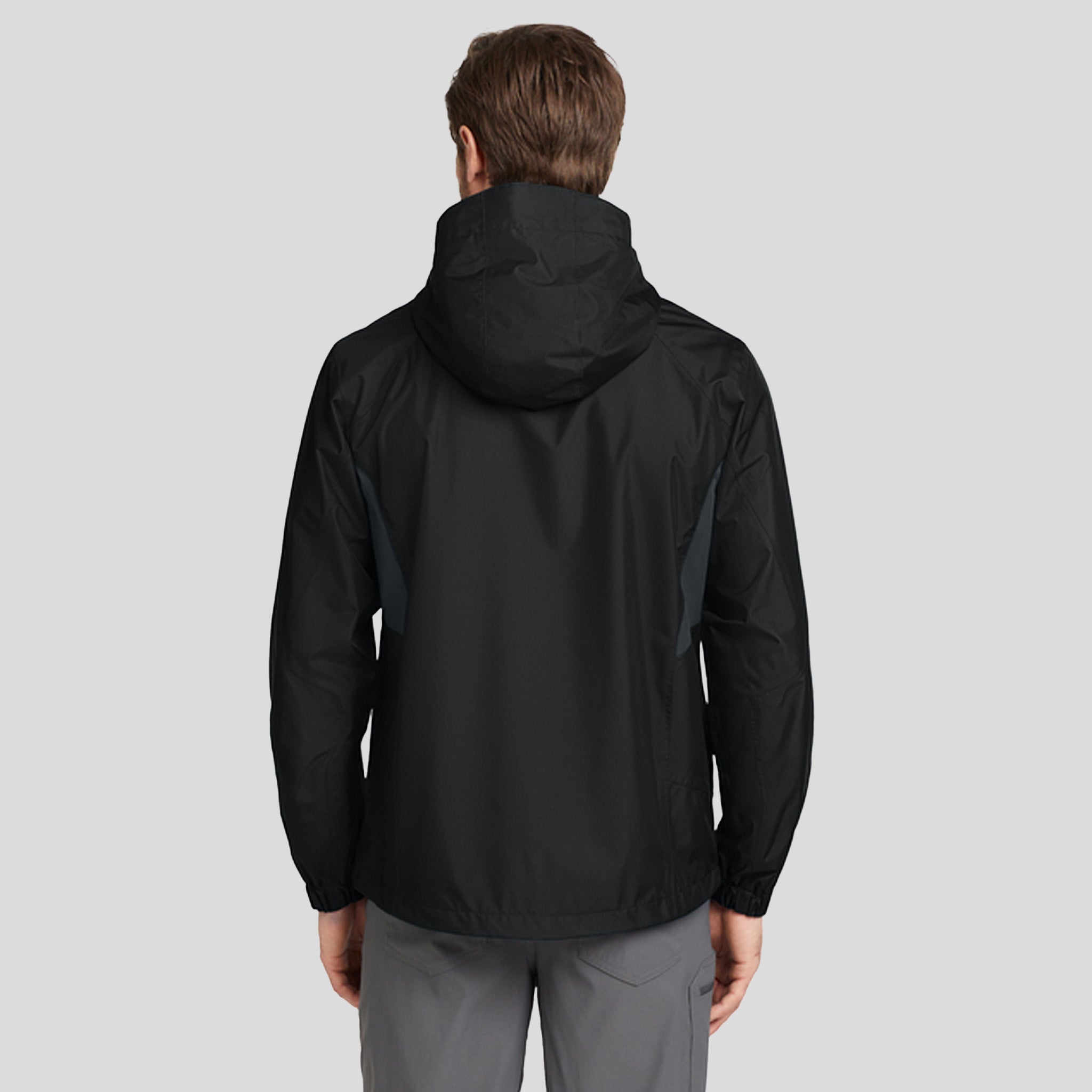 Rain Jacket | Black/Steel Grey