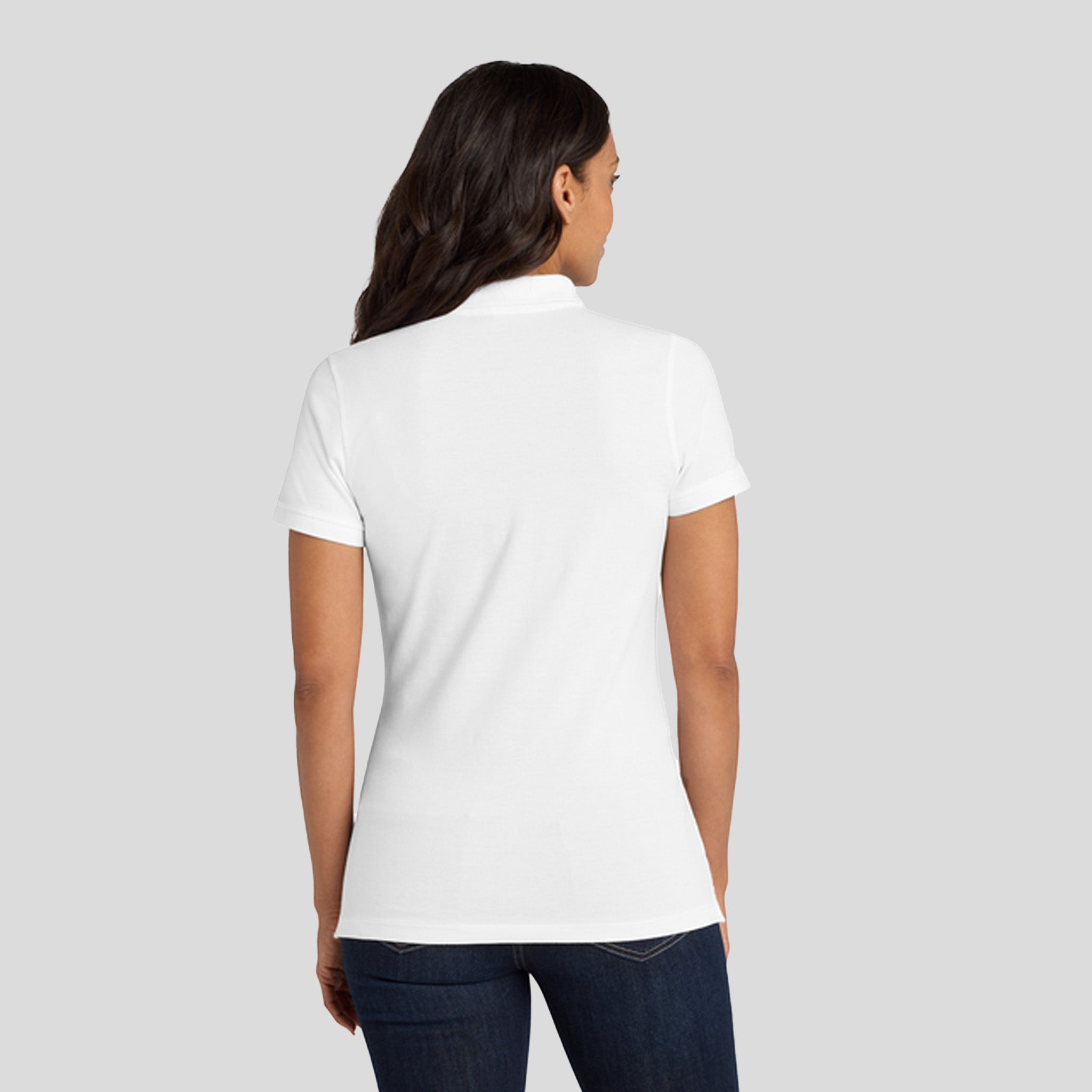Women's EZCottonยฎ Polo | White