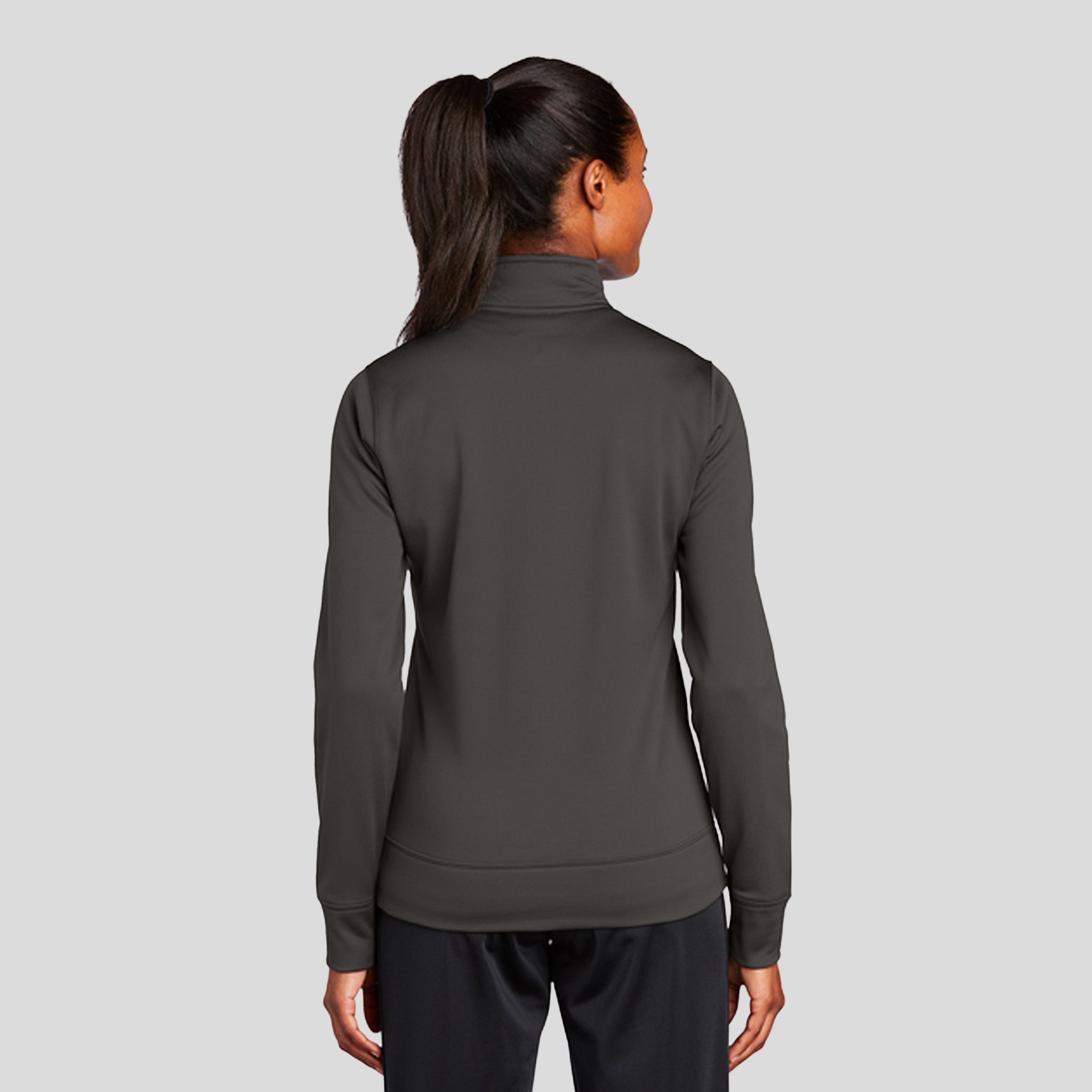 Women's Sport-Wickยฎ Fleece Full-Zip Jacket | Iron Grey