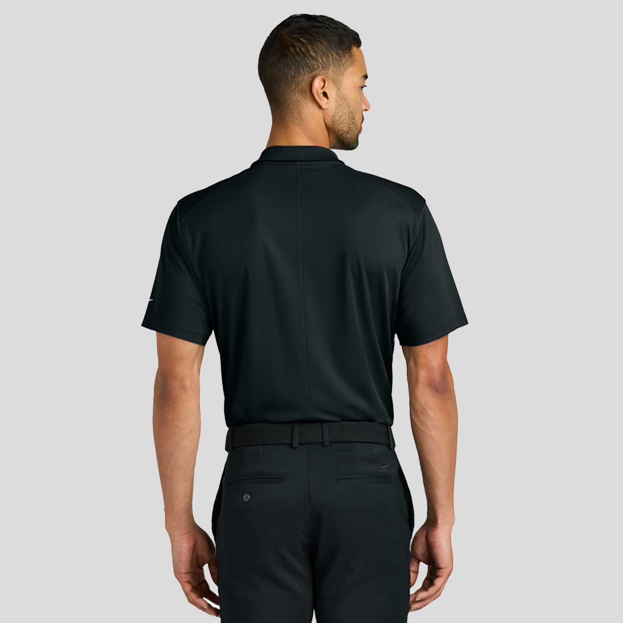 Dri-FIT Victory Colorblock Polo | Black/Anthracite/White