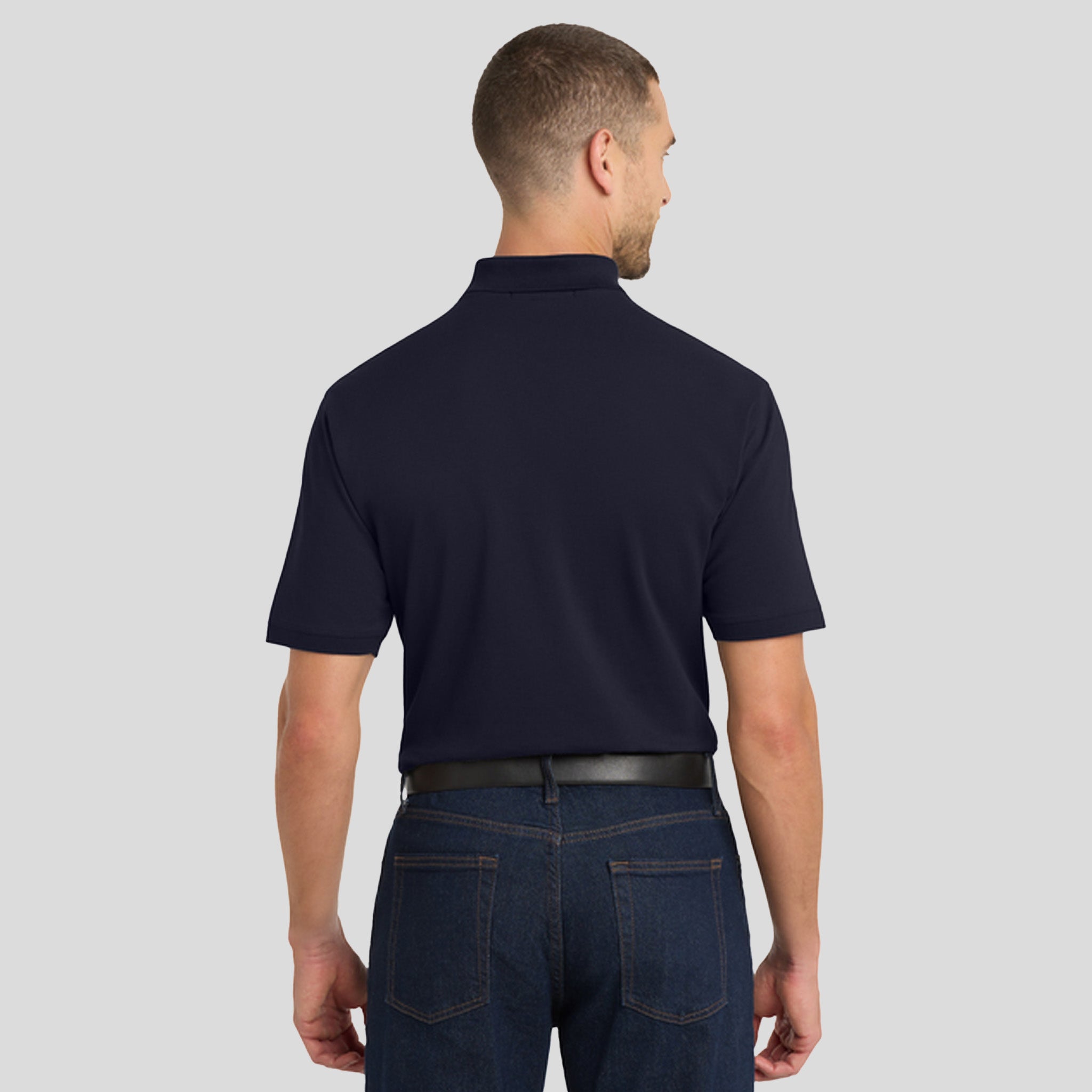 Tall EZCotton® Polo | Navy