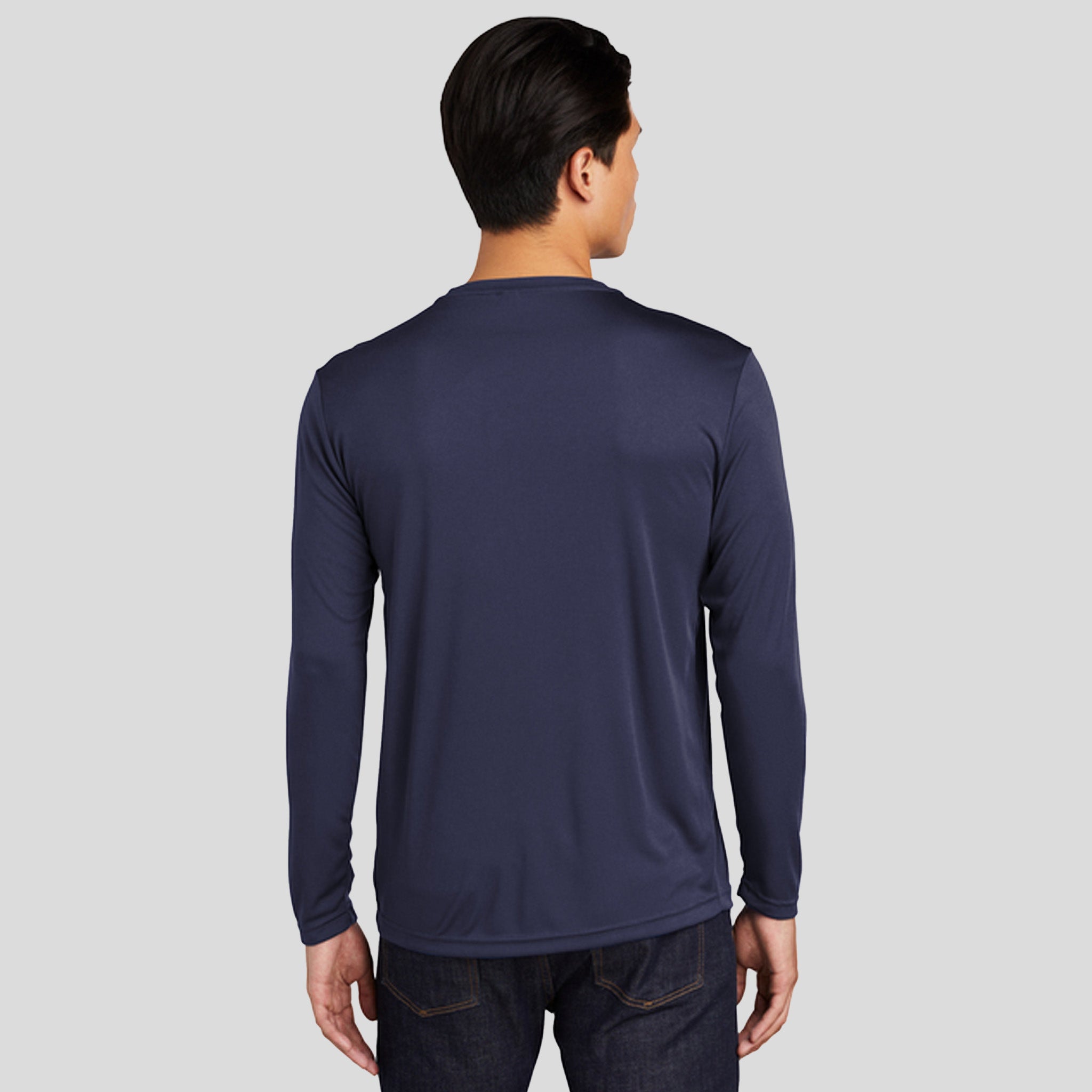 Tall Long Sleeve PosiCharge® Competitor™ Tee | True Navy