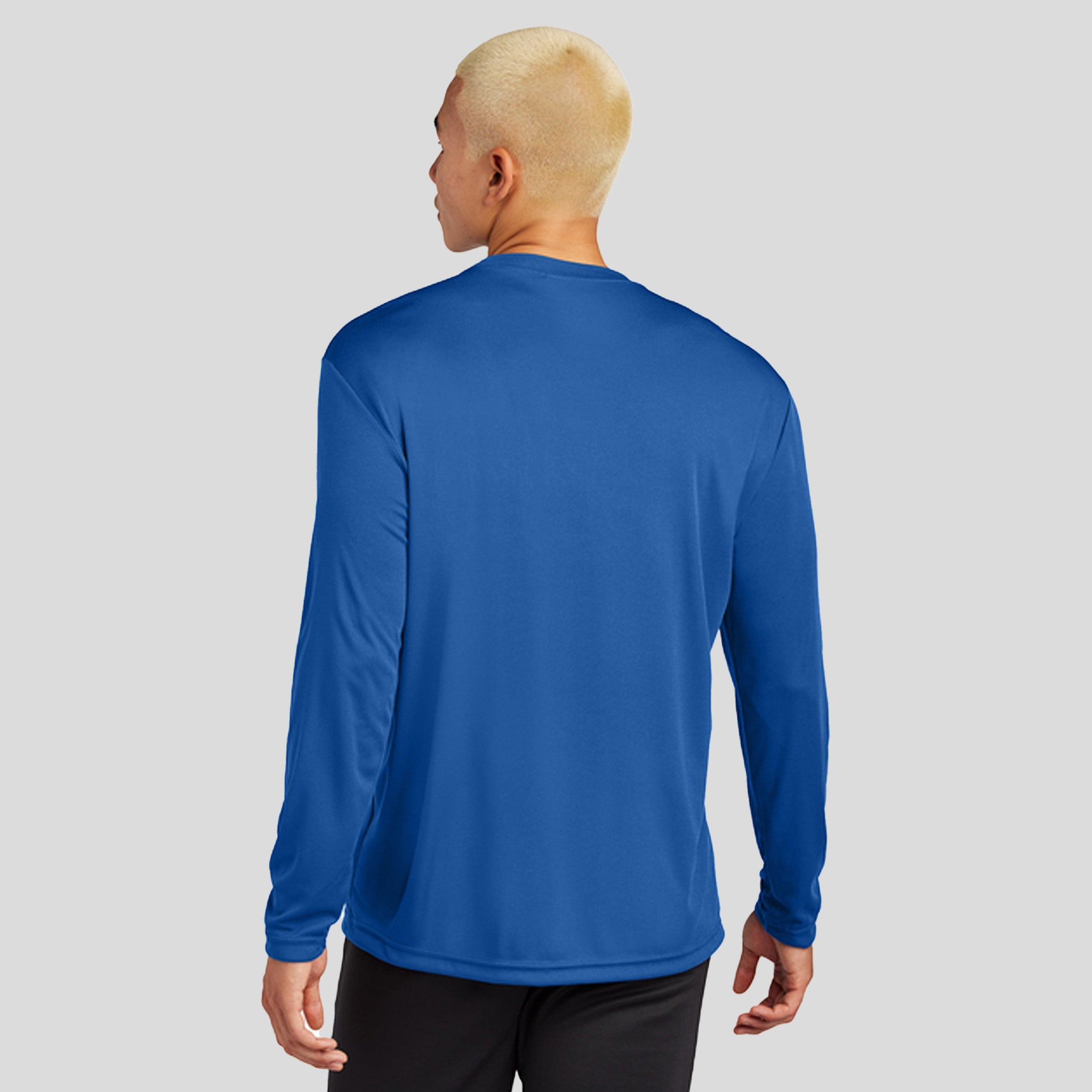 Tall Long Sleeve PosiCharge® Competitor™ Tee | True Royal