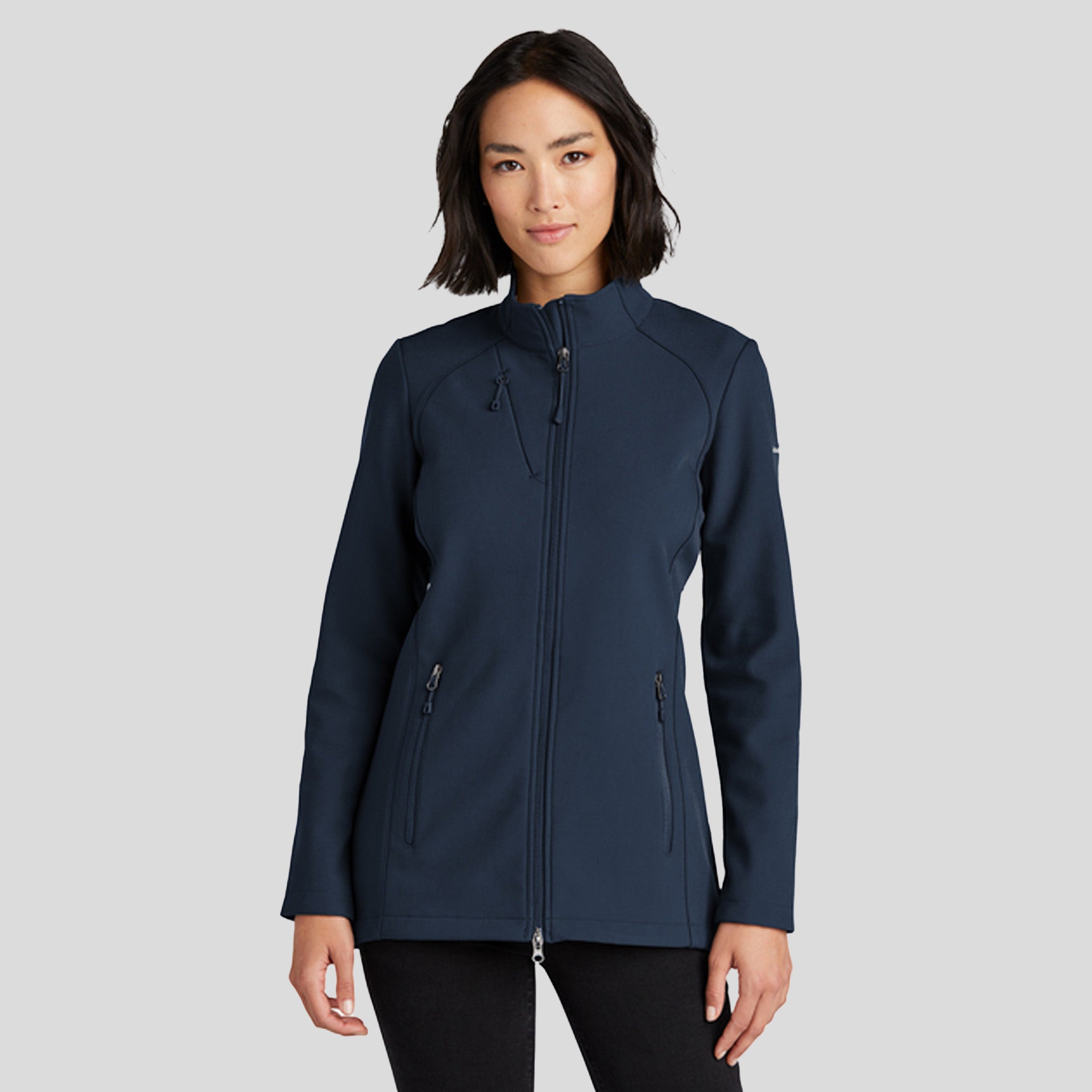 Women's Stretch Soft Shell Jacket | River Blue Navy
