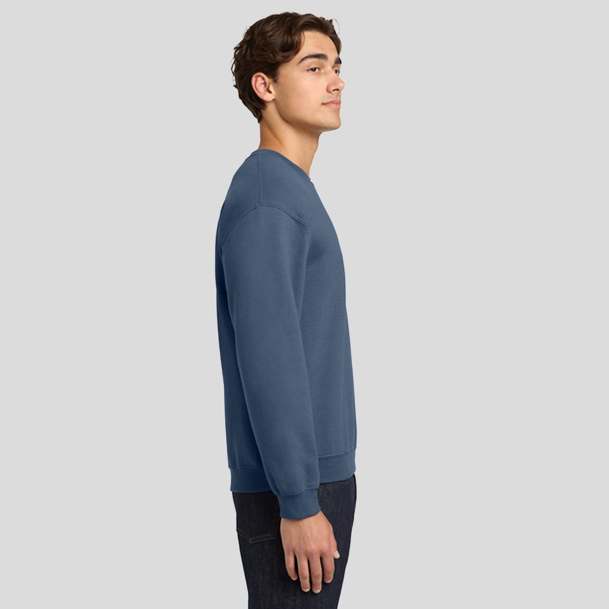 Heavy Blendβ’ Crewneck Sweatshirt | Indigo Blue