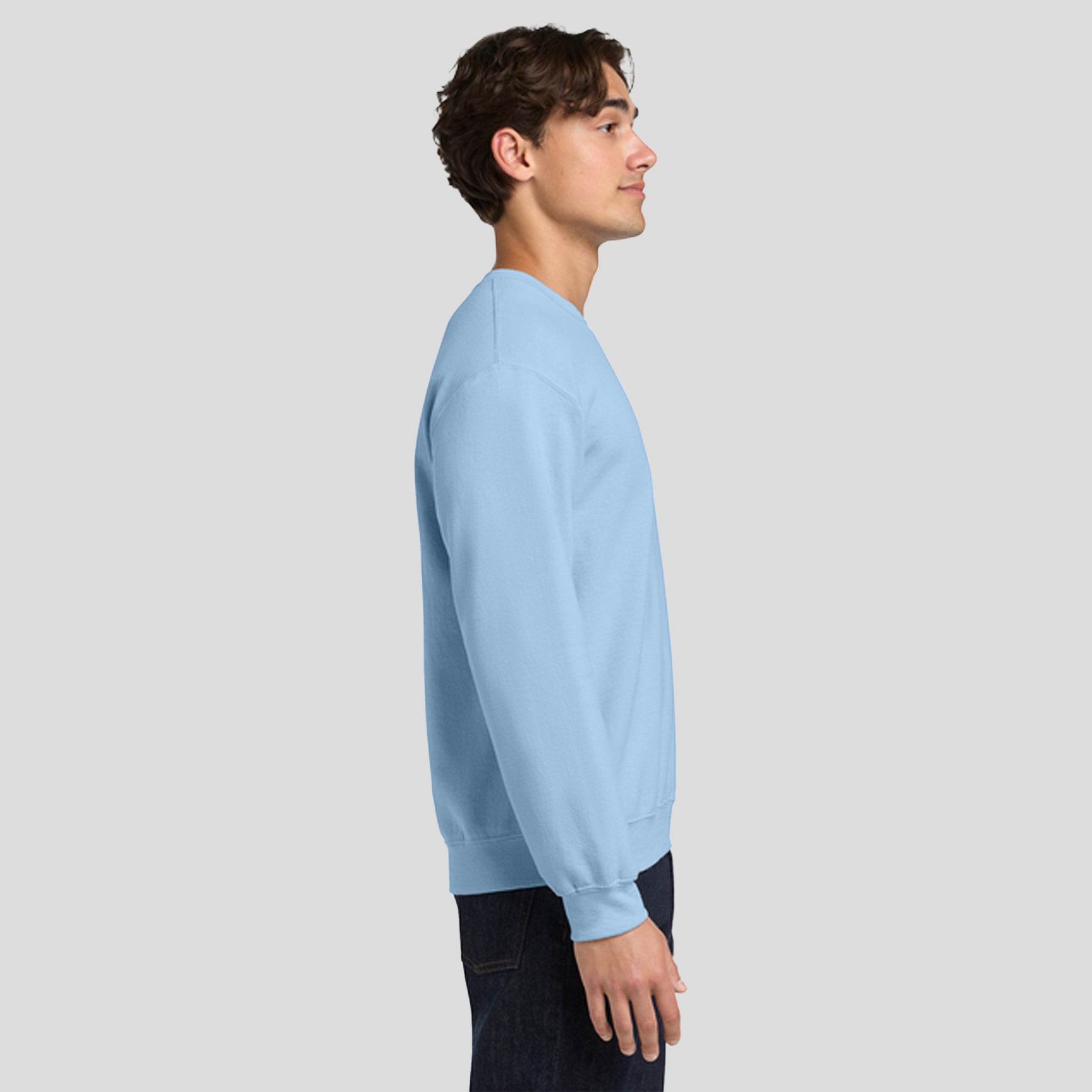 Heavy Blendβ’ Crewneck Sweatshirt | Light Blue