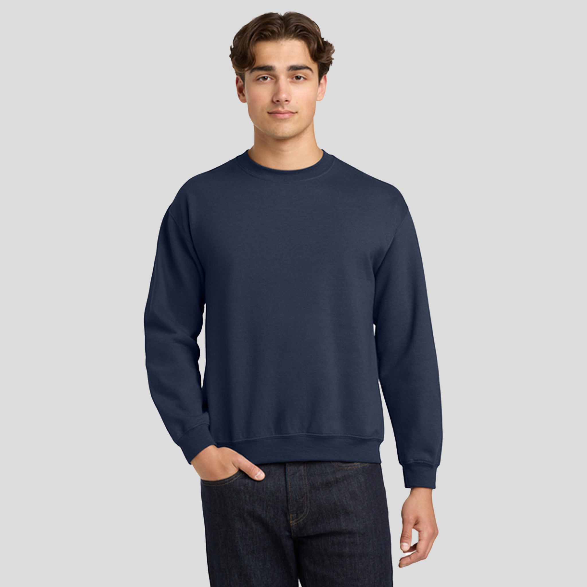 Heavy Blendβ’ Crewneck Sweatshirt | Navy